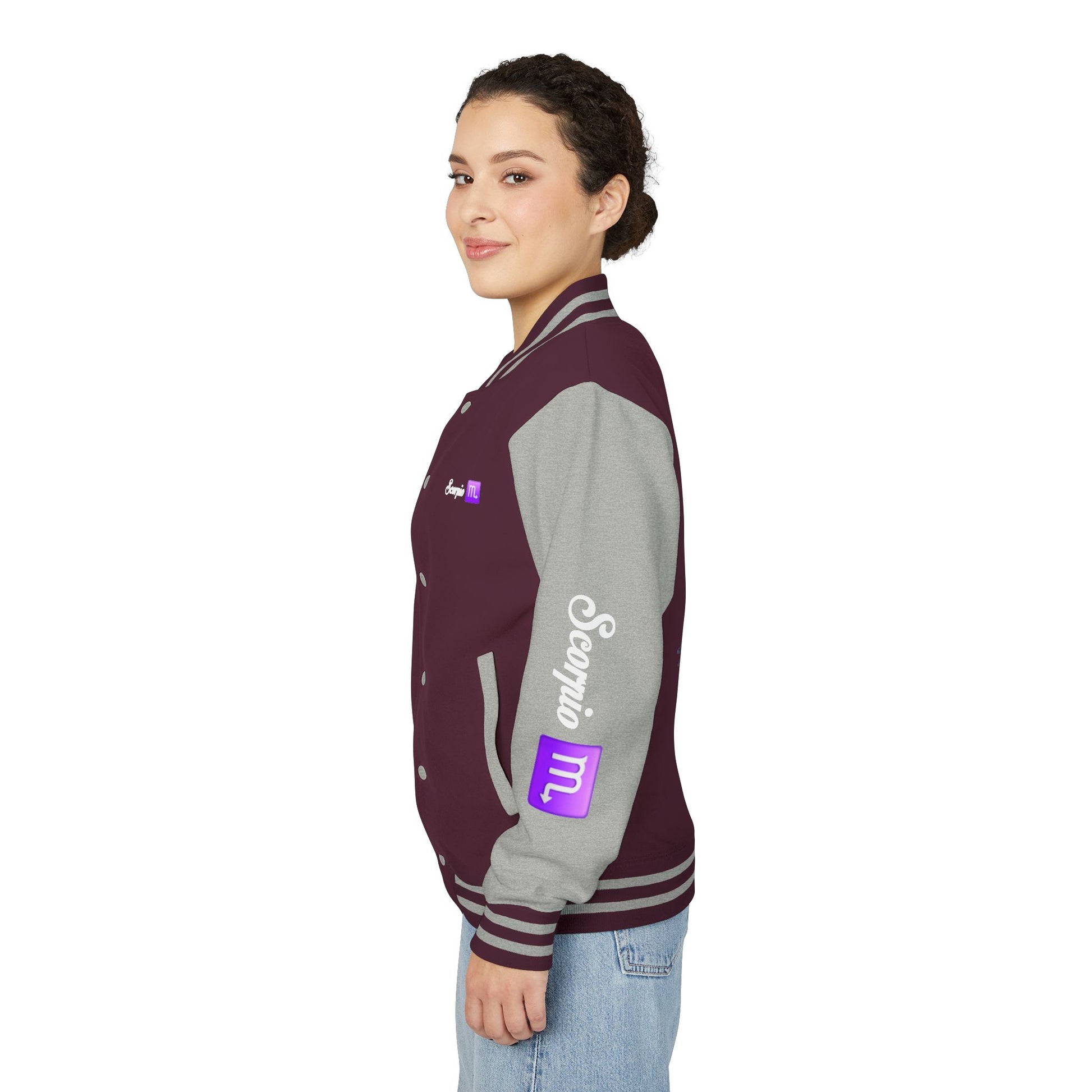 Letterman Jacket Scorpio Zodiac Design