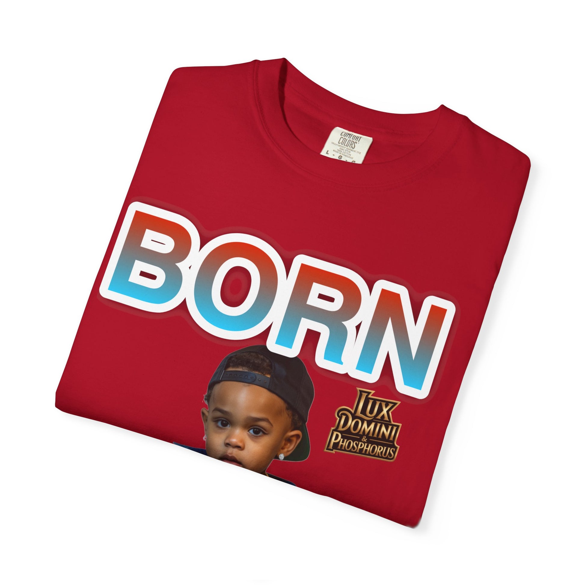 Garment-Dyed T-shirt BORN HUSTLER LD&P APPAREL