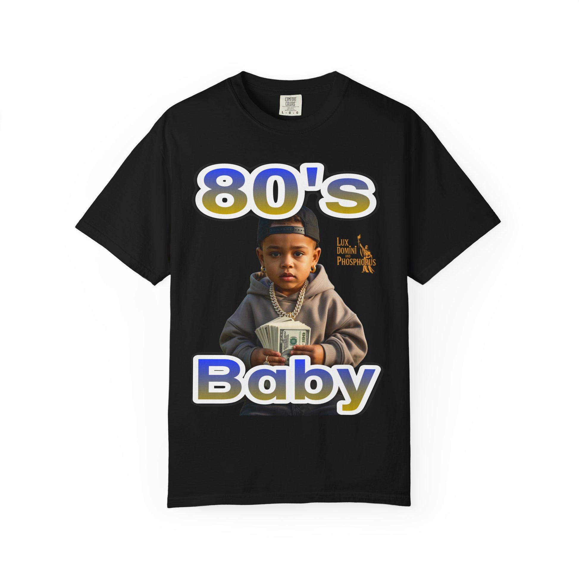 80s Baby Unisex Garment-Dyed T-shirt - LD&P APPAREL