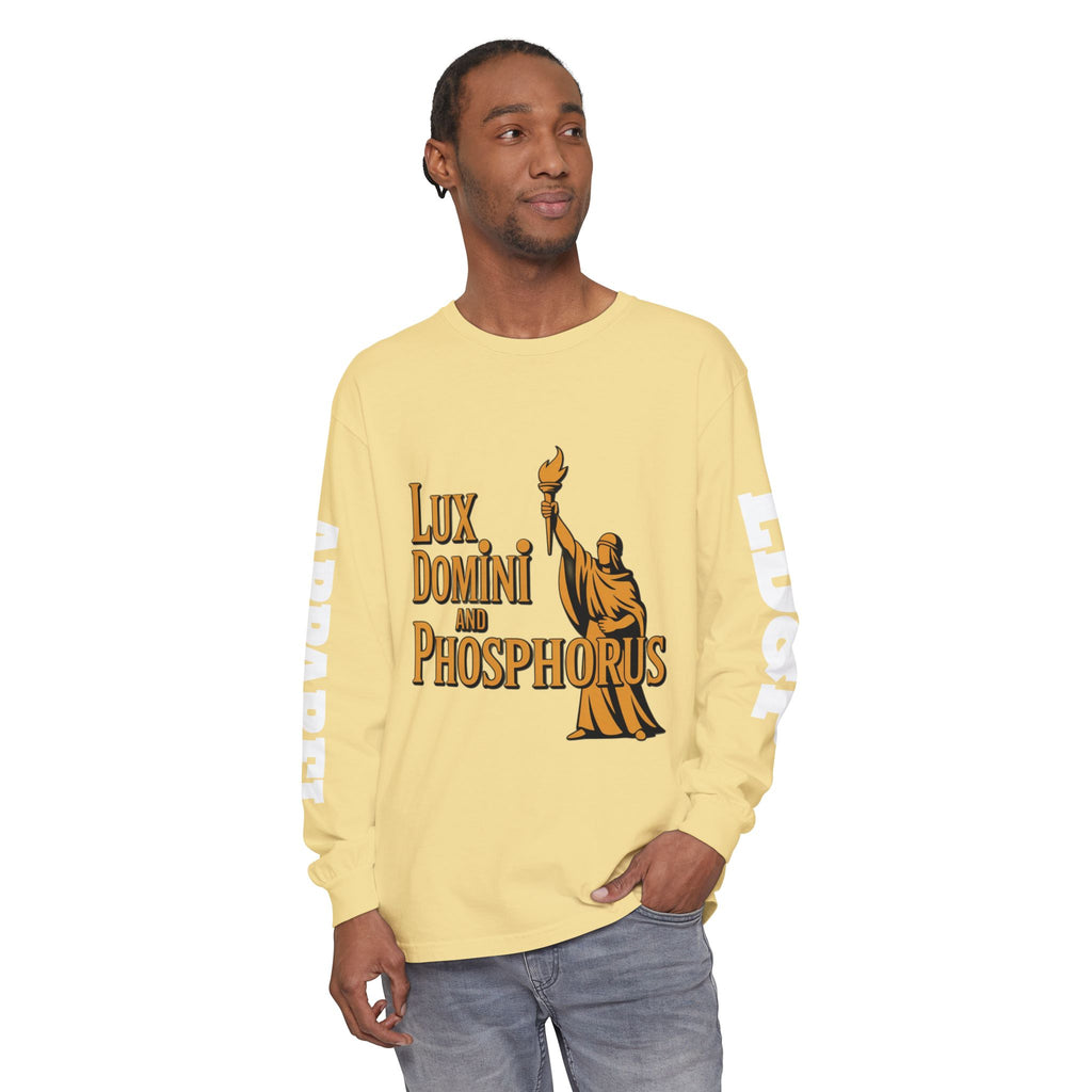 Long Sleeve T-Shirt Lux Domini and Phosphorus LD&P Apparel Design