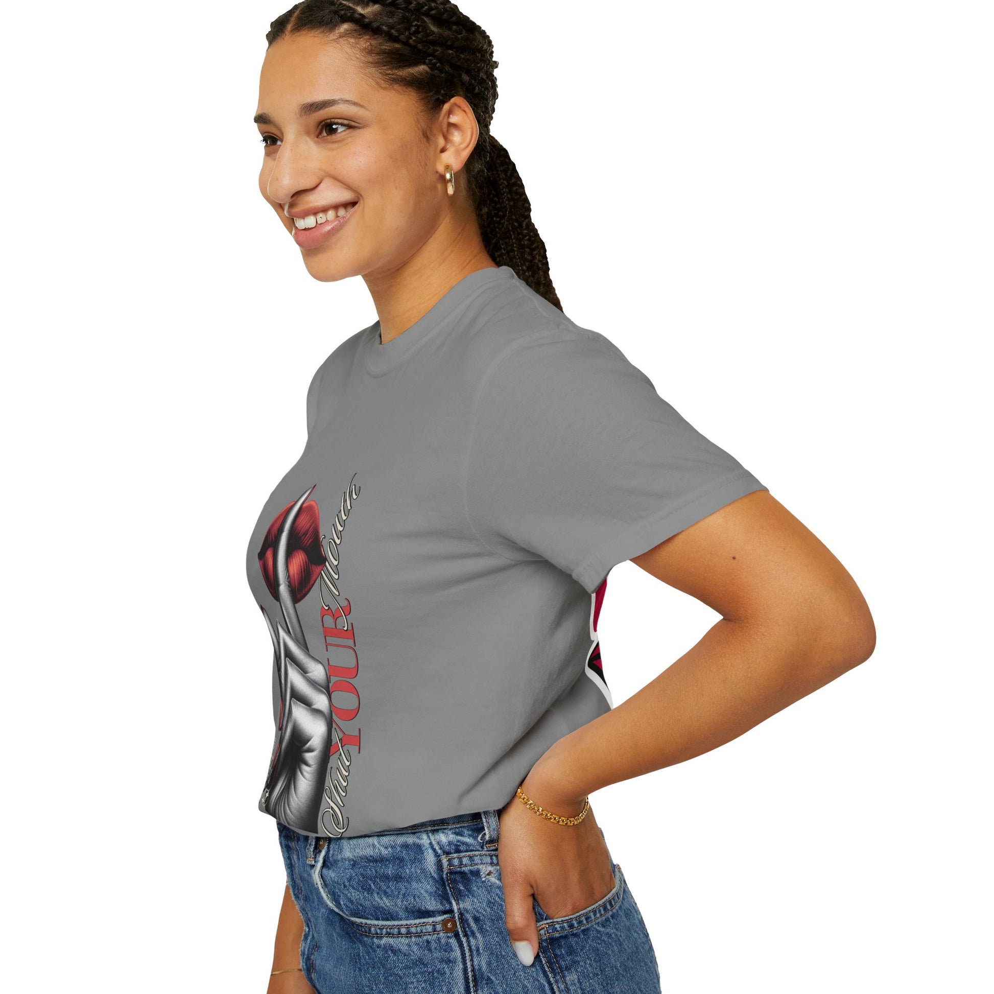 Dyed T-shirt - Big Moma Print