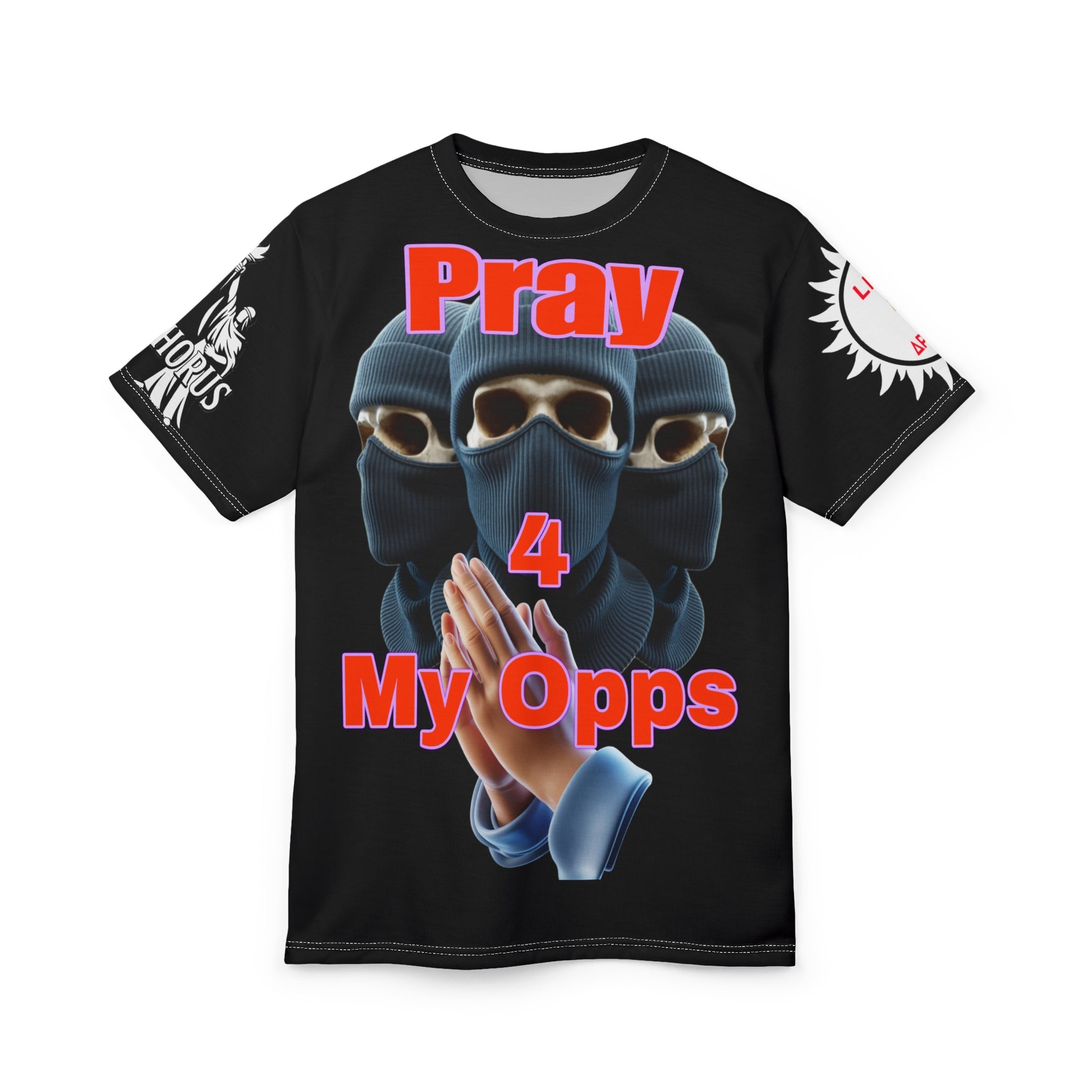 Pray For My Opps  Unisex Tee - Lux Domini and Phosphorus LD&P Apparel Design