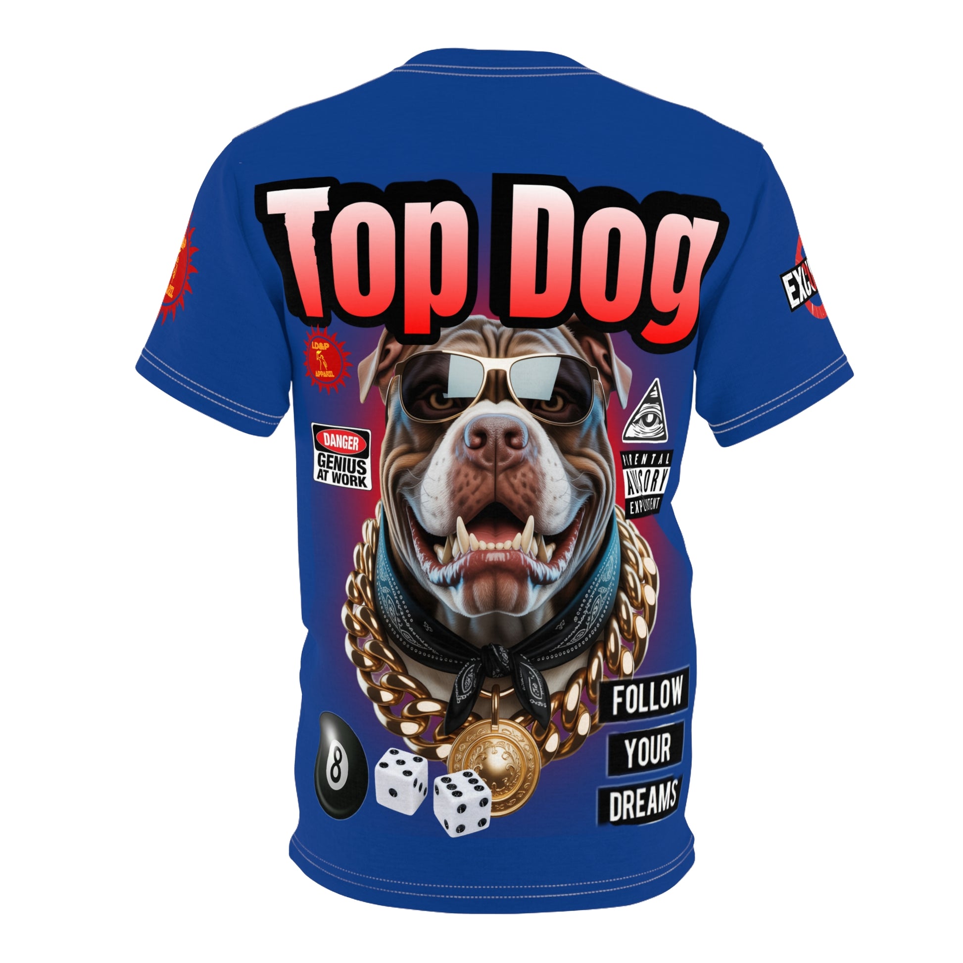 Top Dog LD&P APPAREL GRAPHIC T-Shirt Blue