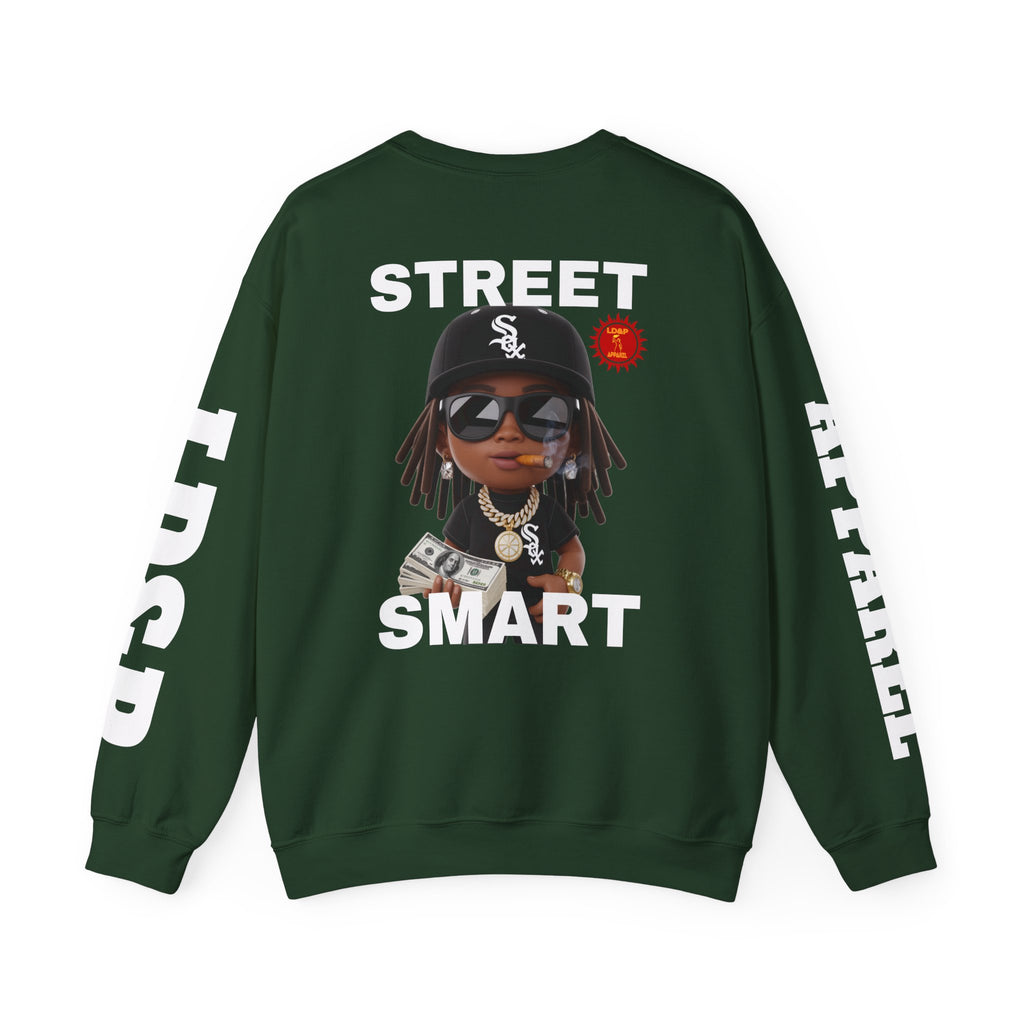 Street Smart Crewneck Sweatshirt - Urban Casual Wear