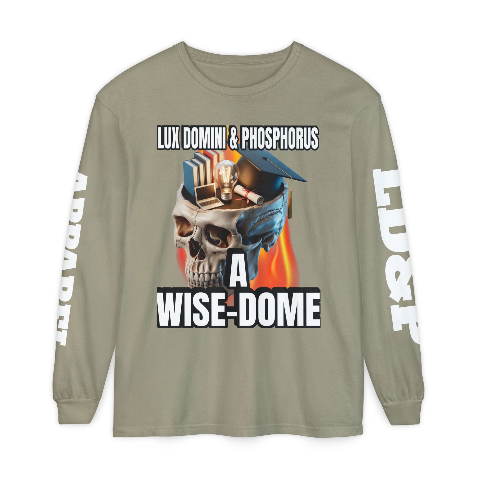 'A Wise-Dome' LD&P APPAREL Long Sleeve Tee