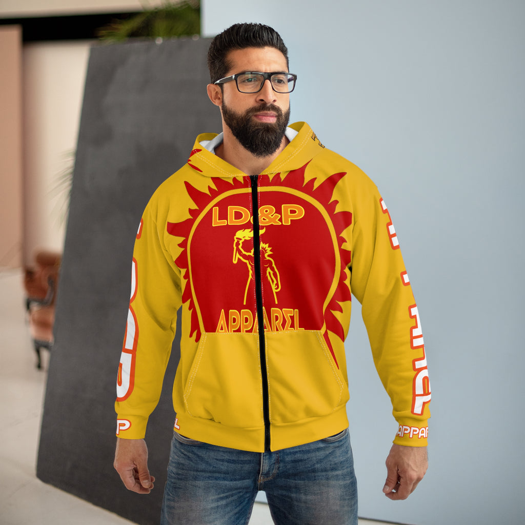 LD&P Unisex Zip Hoodie Design Apparel
