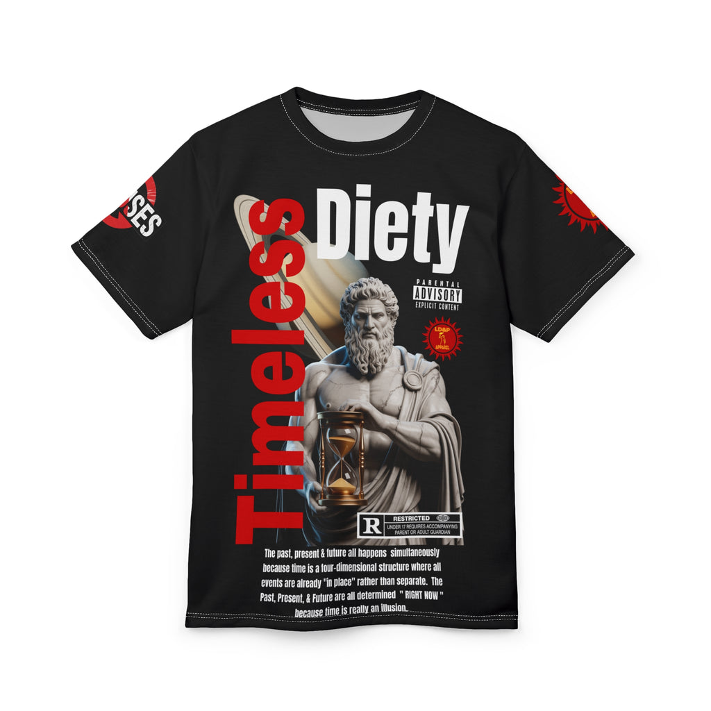 Timeless Diety Graphic Tee LD&P APPAREL Black