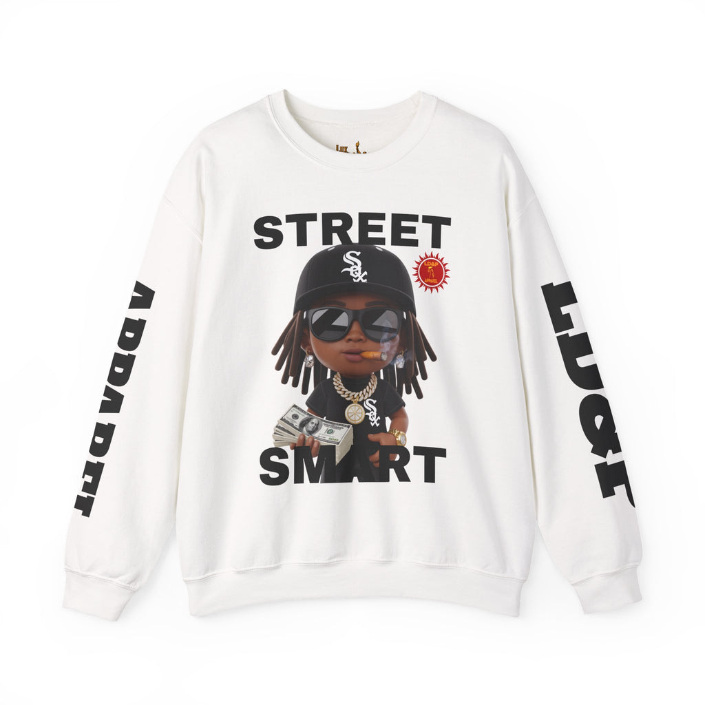 Street Smart Crewneck Sweatshirt - Urban Casual Wear