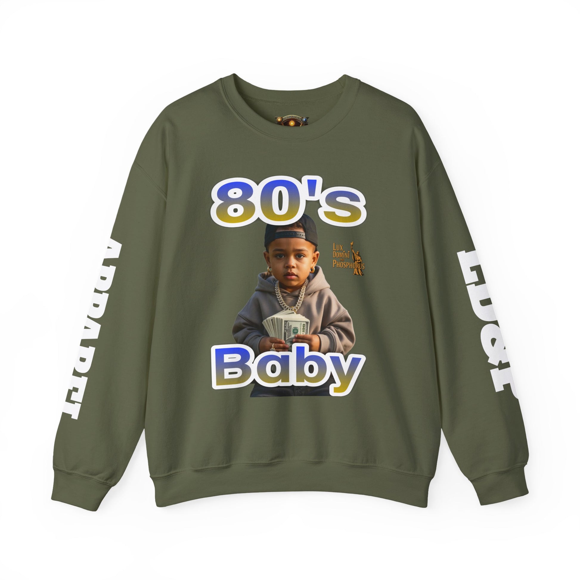 80's Baby Unisex Sweatshirt - LD&P APPAREL