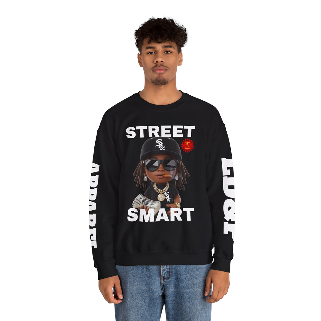 Street Smart Crewneck Sweatshirt - Urban Casual Wear