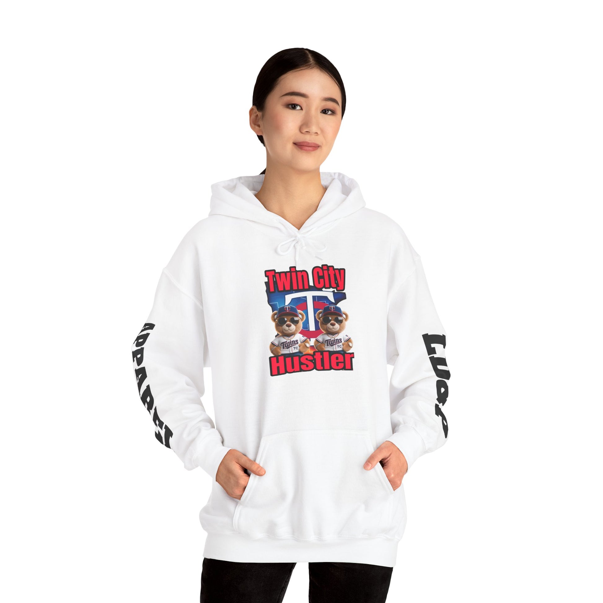 Hooded Sweatshirt - Twin City HUSTLER