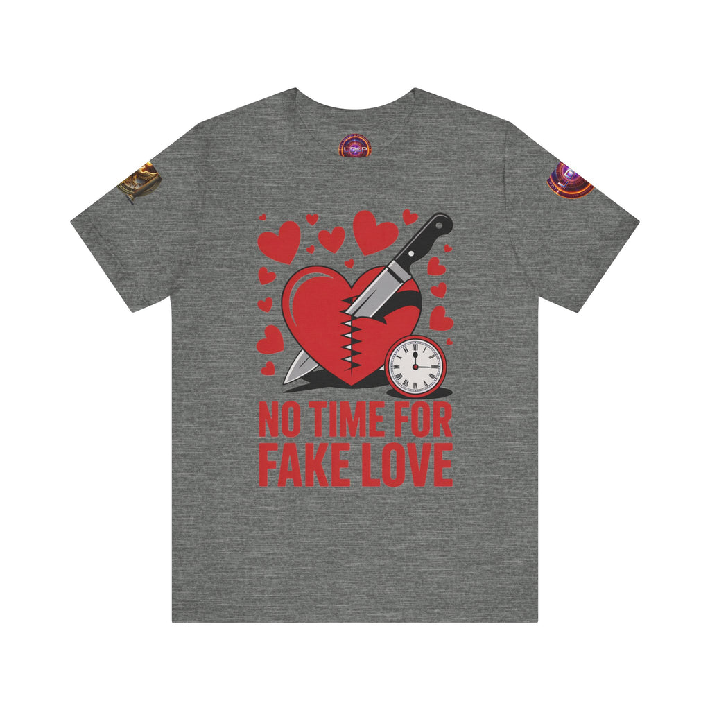 Short Sleeve Tee - No Fake Love Design