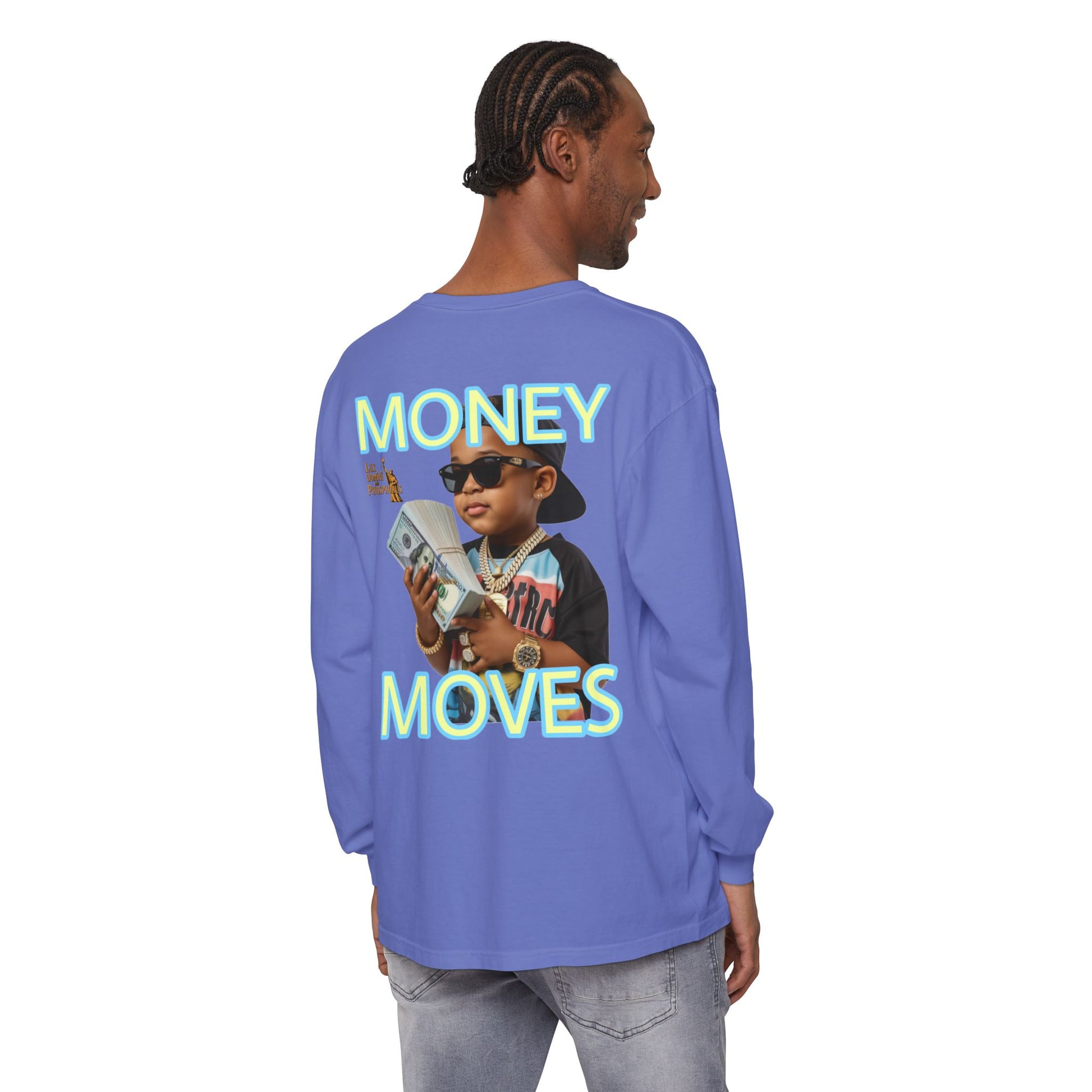 Long Sleeve T-Shirt - Money Moves LD&P APPAREL