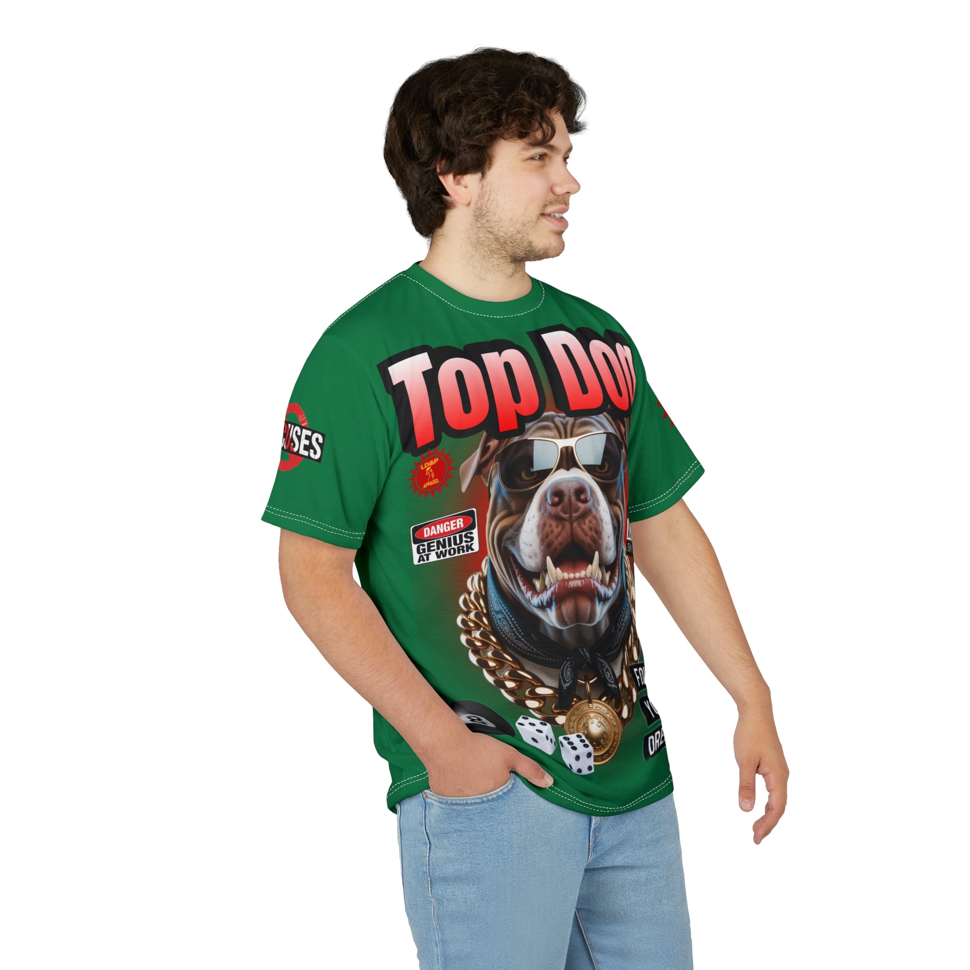 Top Dog LD&P APPAREL GRAPHIC T-Shirt GREEN,