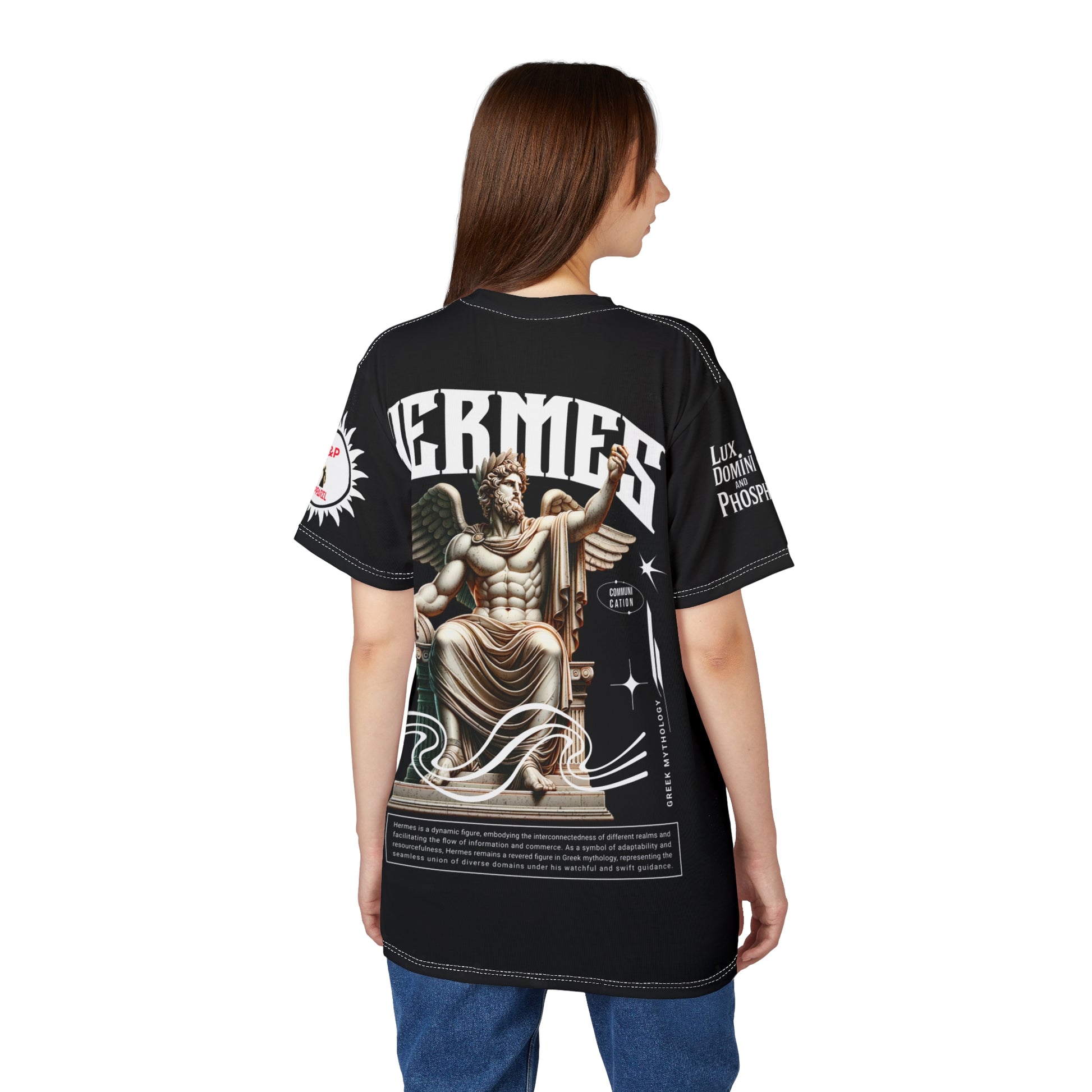 Hermes  Graphic Tee LD&P APPAREL DESIGN Black