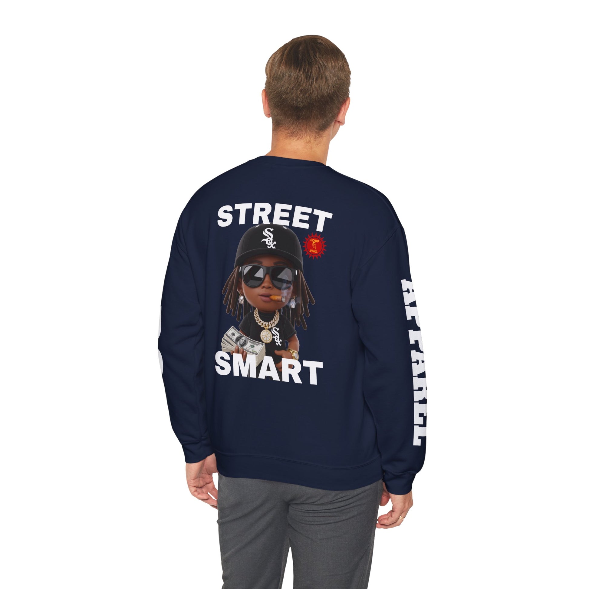 Street Smart Crewneck Sweatshirt - Urban Casual Wear