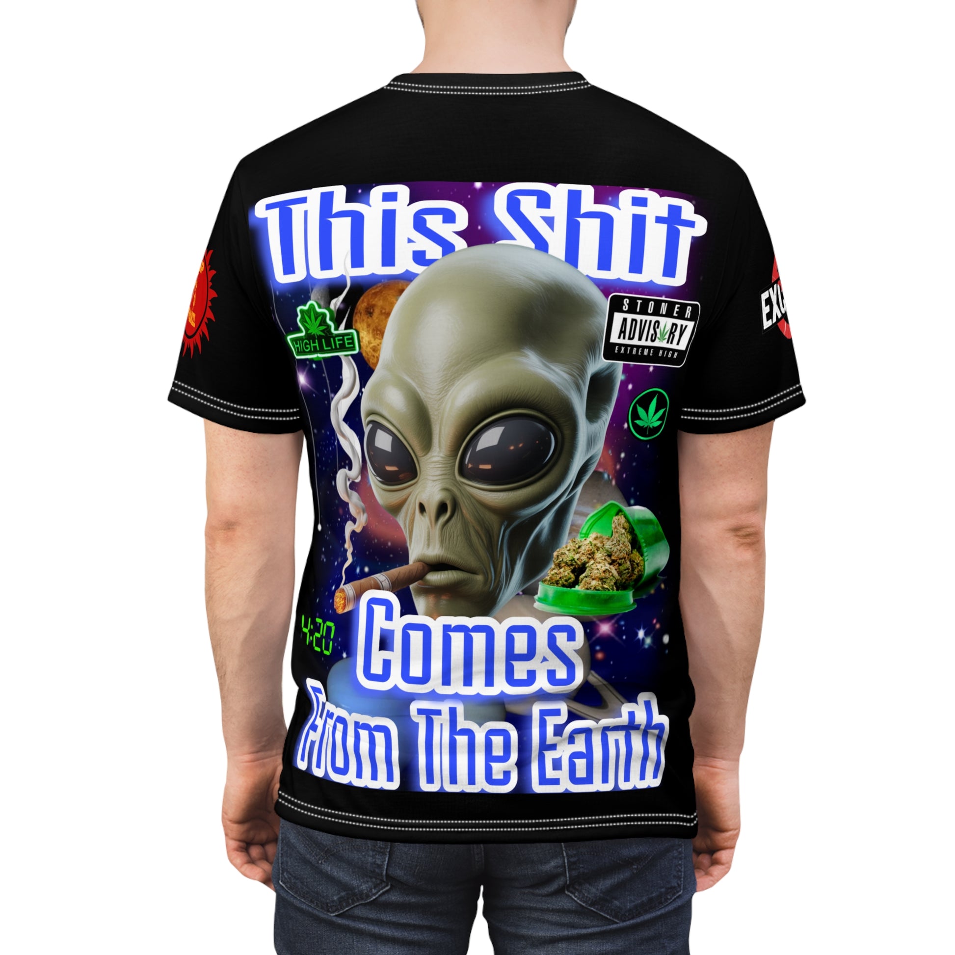 "This Shit Comes From The Earth" LD&P APPAREL Graphic Tee