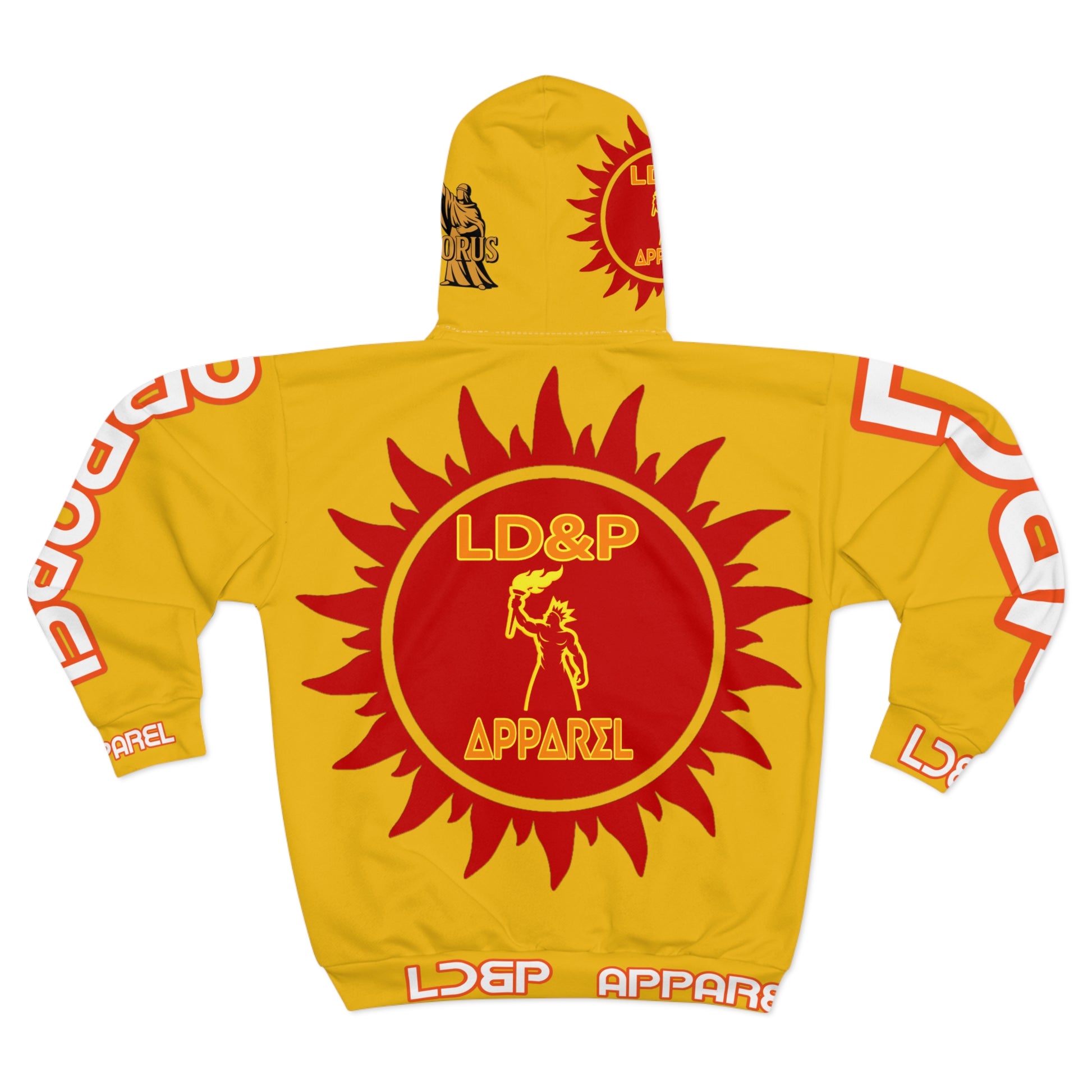 LD&P Unisex Zip Hoodie Design Apparel