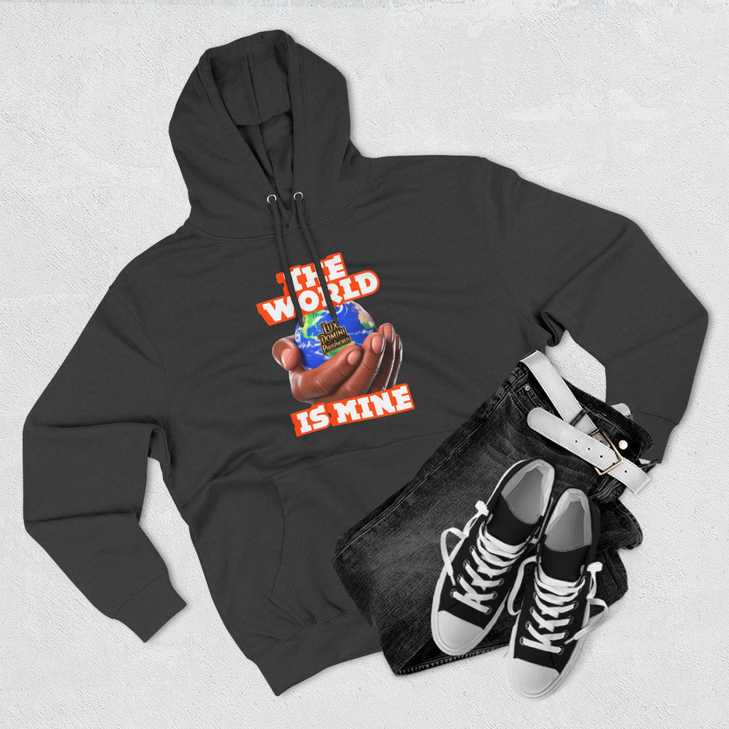 Hoodie - Lux Domini and Phosphorus The World Is Mine Design