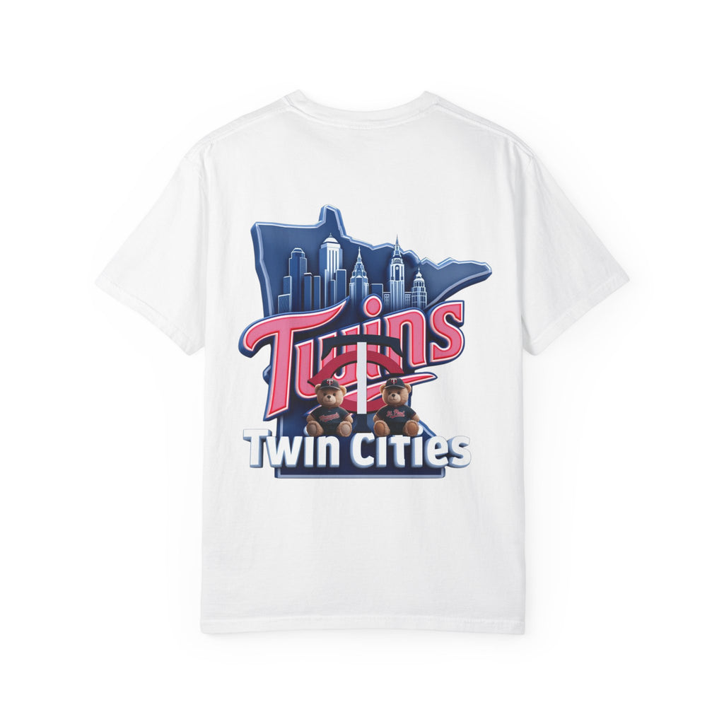 Twin City Unisex T-Shirt, Sporty Tee for Fans, Garment-Dyed Shirt, Perfect for Game Day, Show Your Team Spirit!