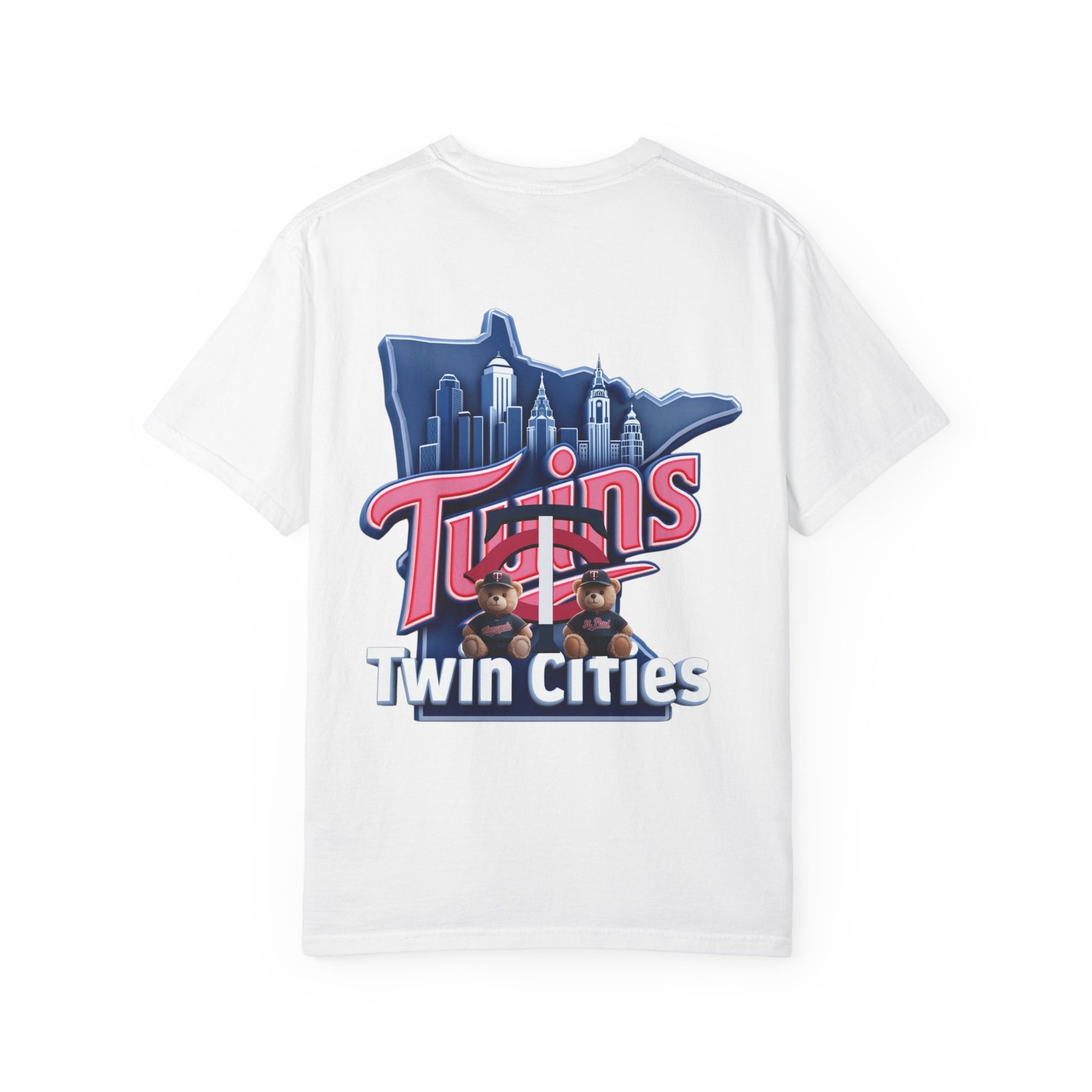 Twin City Unisex T-Shirt, Sporty Tee for Fans, Garment-Dyed Shirt, Perfect for Game Day, Show Your Team Spirit!