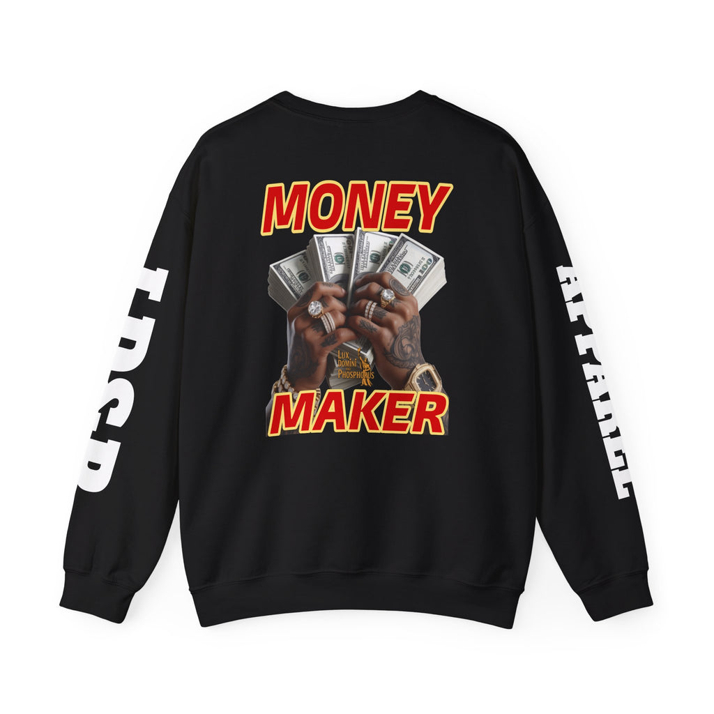 Money Maker Unisex Sweatshirt - LD&P APPAREL Design