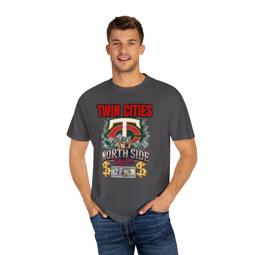 Garment-Dyed T-shirt - TC Northside HUSTLER