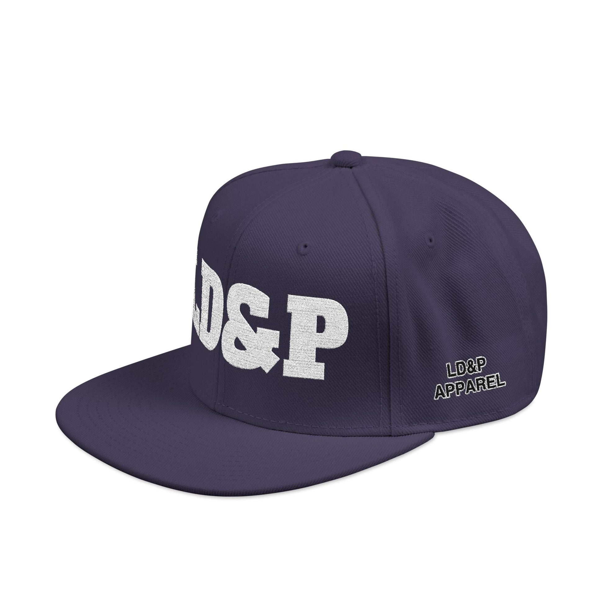 Embroidered Snapback Cap - LD&P Apparel Design 2