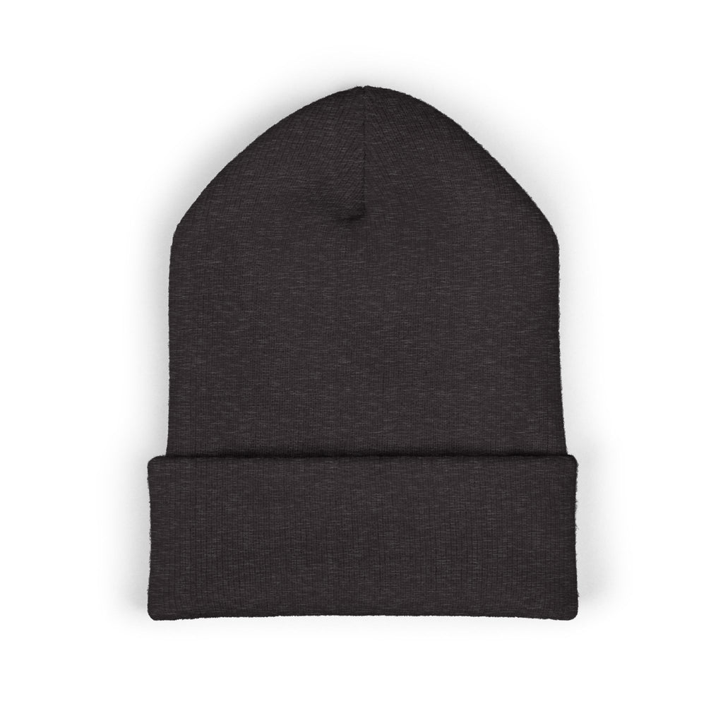 Embroidered Classic Cuffed Beanie - Cozy Winter Accessory LD&P APPAREL DESIGN