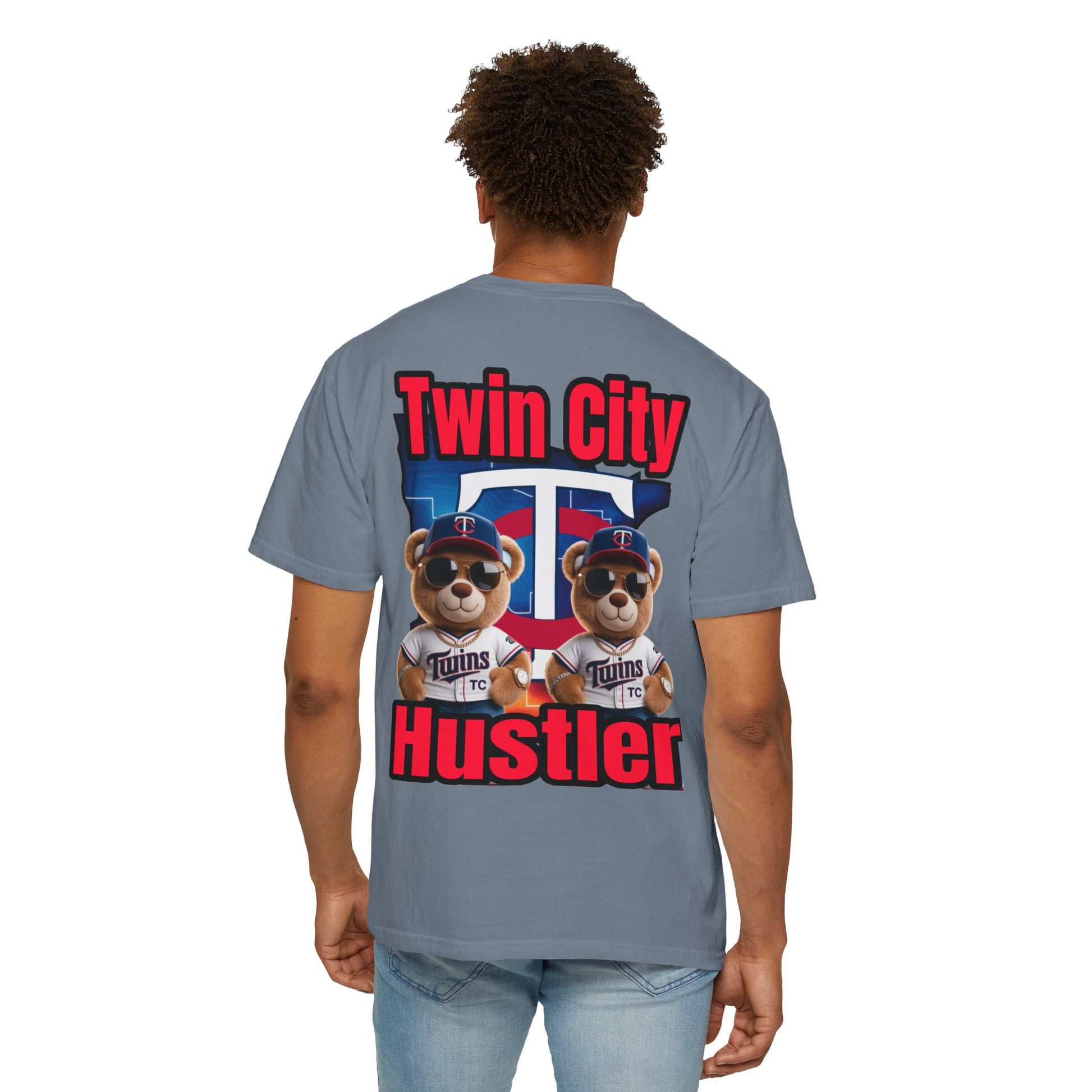 Hustler Garment-Dyed T-shirt - Twin City LD&P Apparel Design