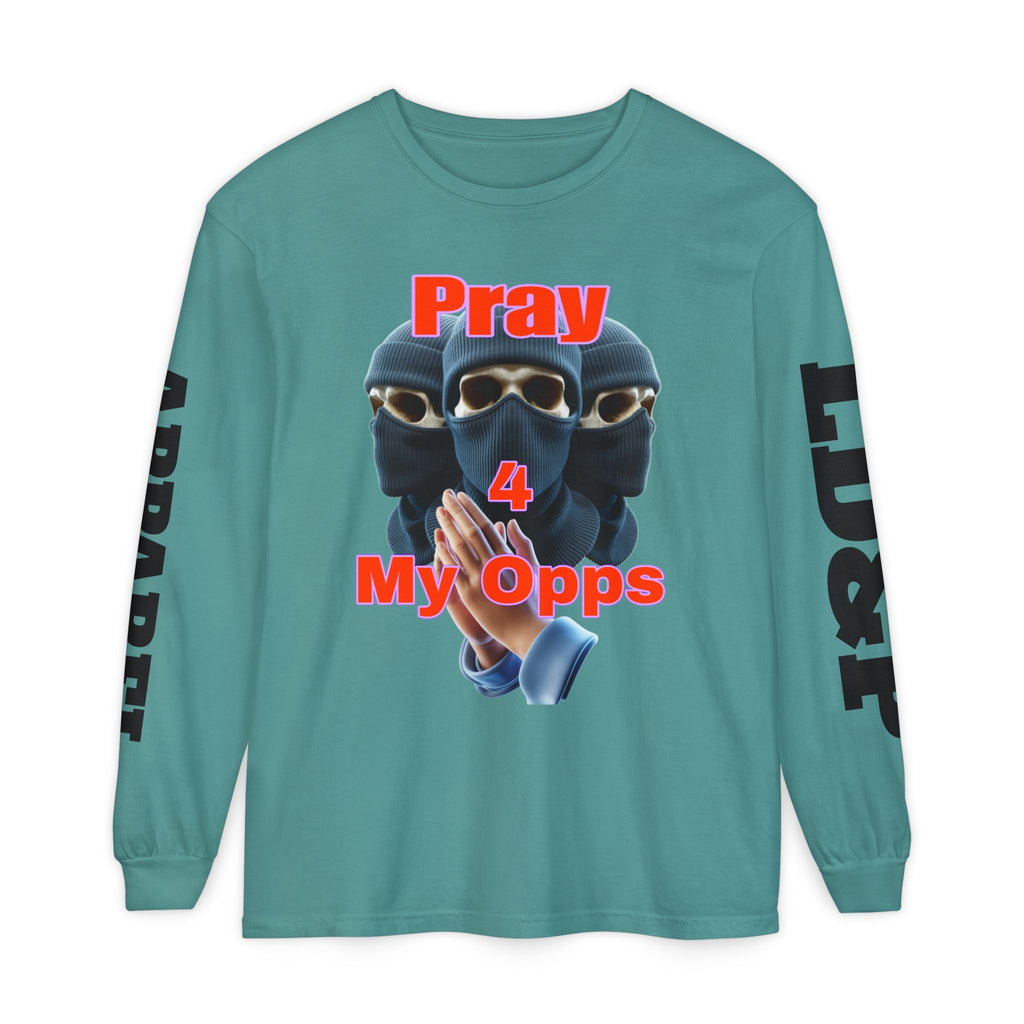 Pray 4 My Opps Long Sleeve T-Shirt - Bad Temper Design