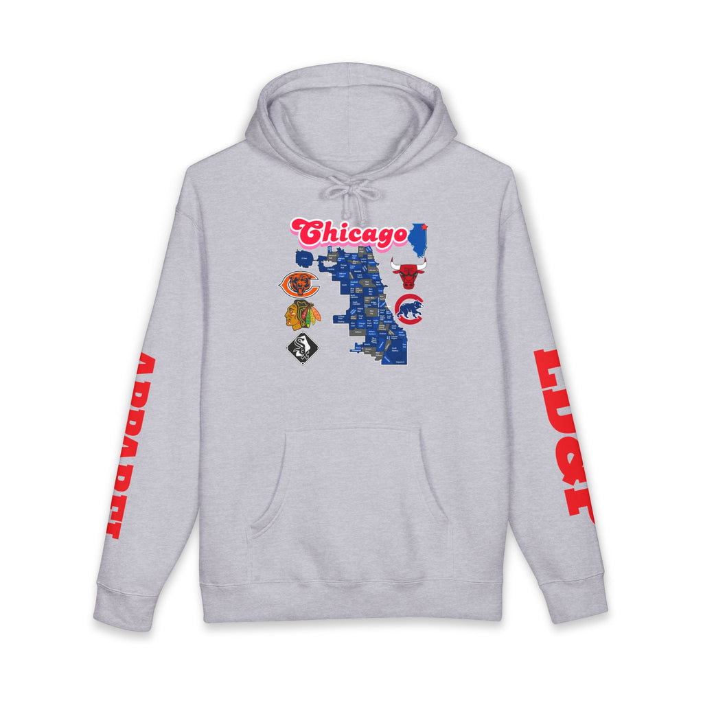 Chicago LD&amp;P Unisex Hoodie - Stylish Apparel Design