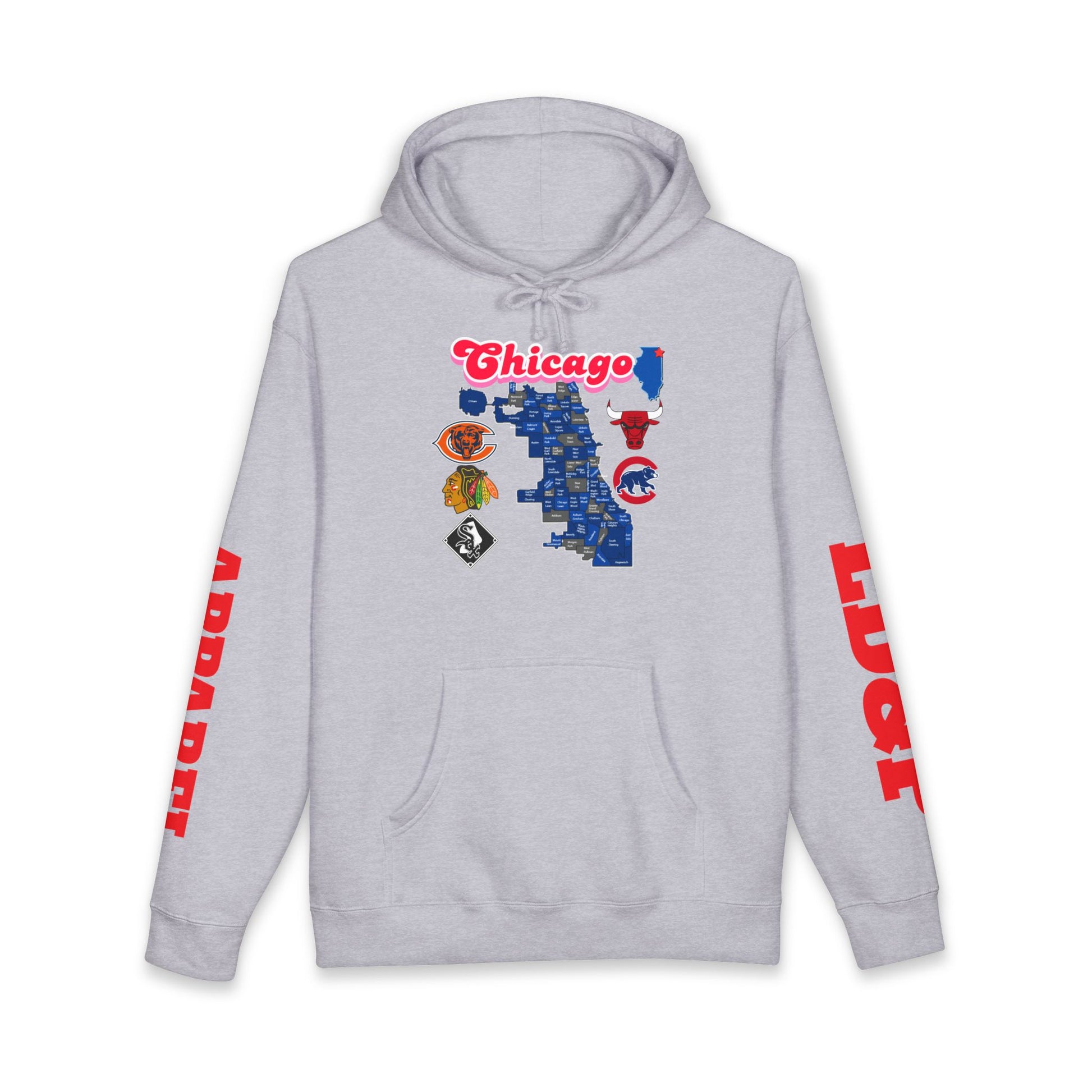 Chicago LD&amp;P Unisex Hoodie - Stylish Apparel Design