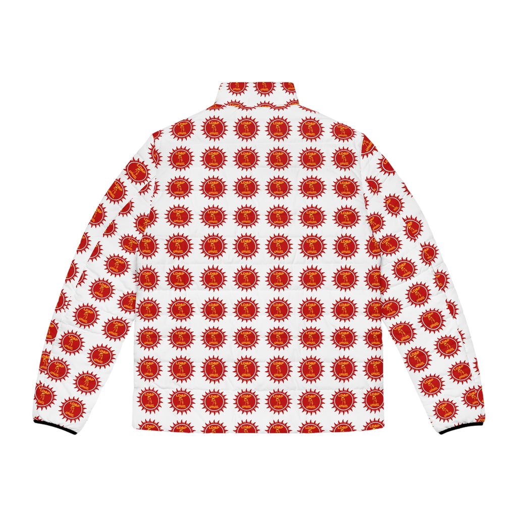 White Puffer Jacket LD&P APPAREL Design