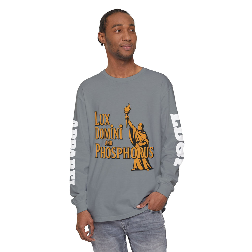 Long Sleeve T-Shirt Lux Domini and Phosphorus LD&P Apparel Design