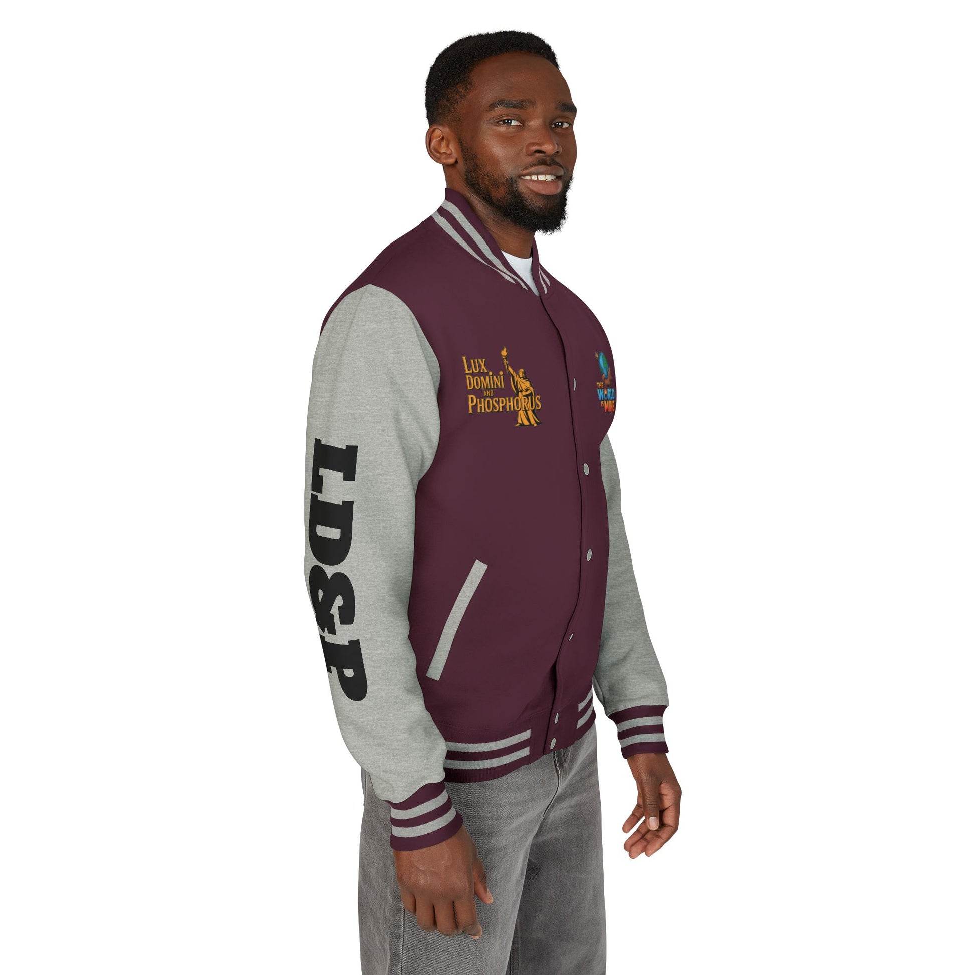 Letterman Jacket - The World is Mine LD&P APPAREL Design