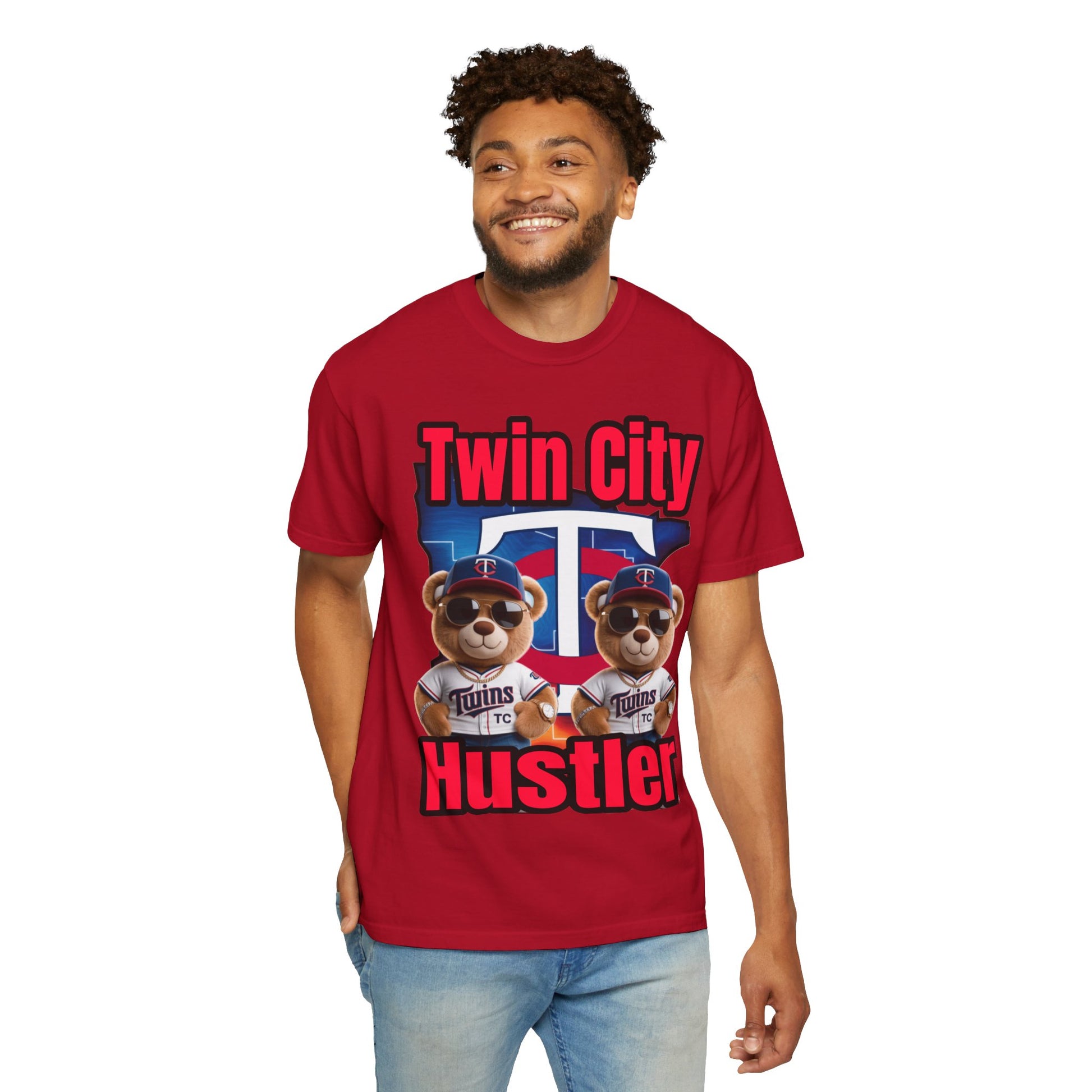 Hustler Garment-Dyed T-shirt - Twin City LD&P Apparel Design