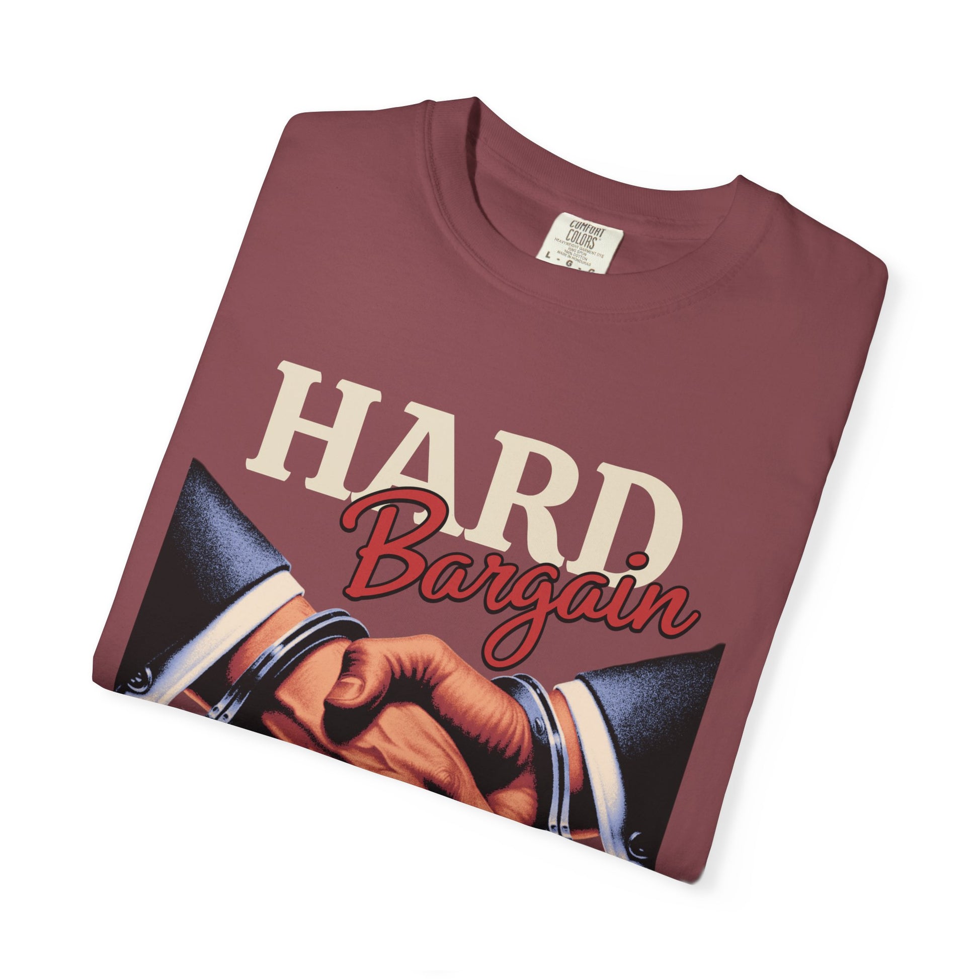 Garment-Dyed T-shirt Hard Bargain Graphic Tee