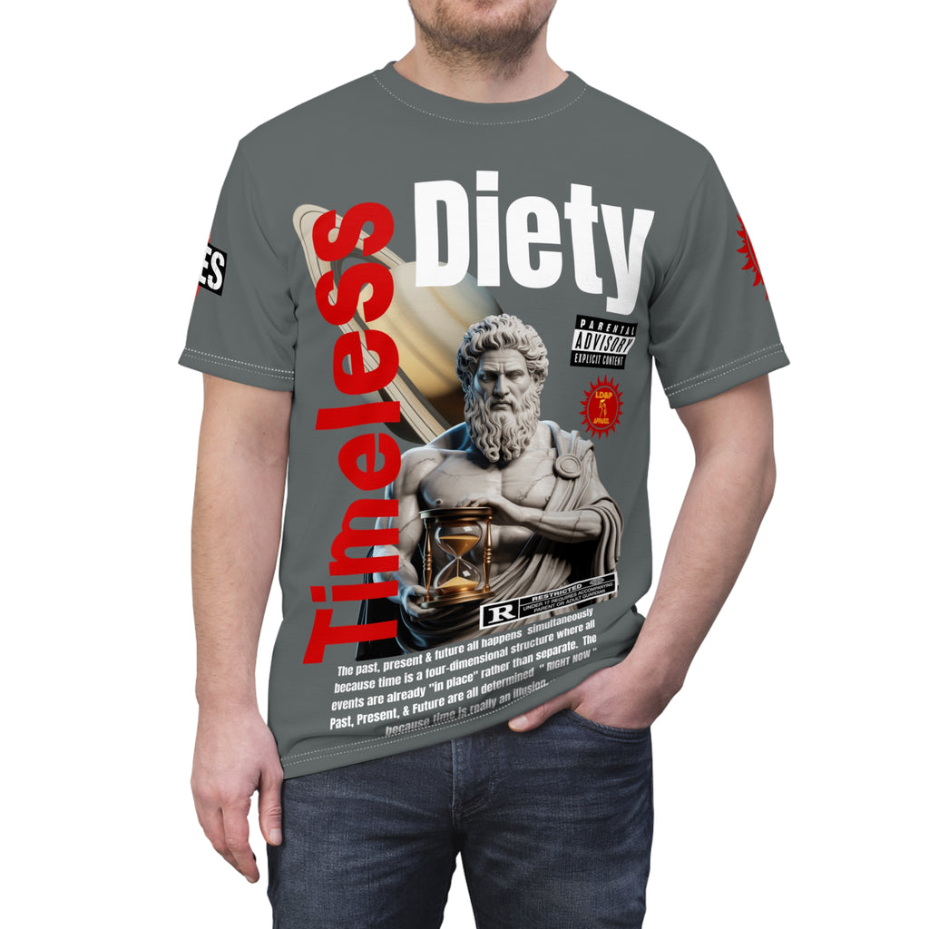 Timeless Diety Graphic Tee LD&P APPAREL Dark Grey