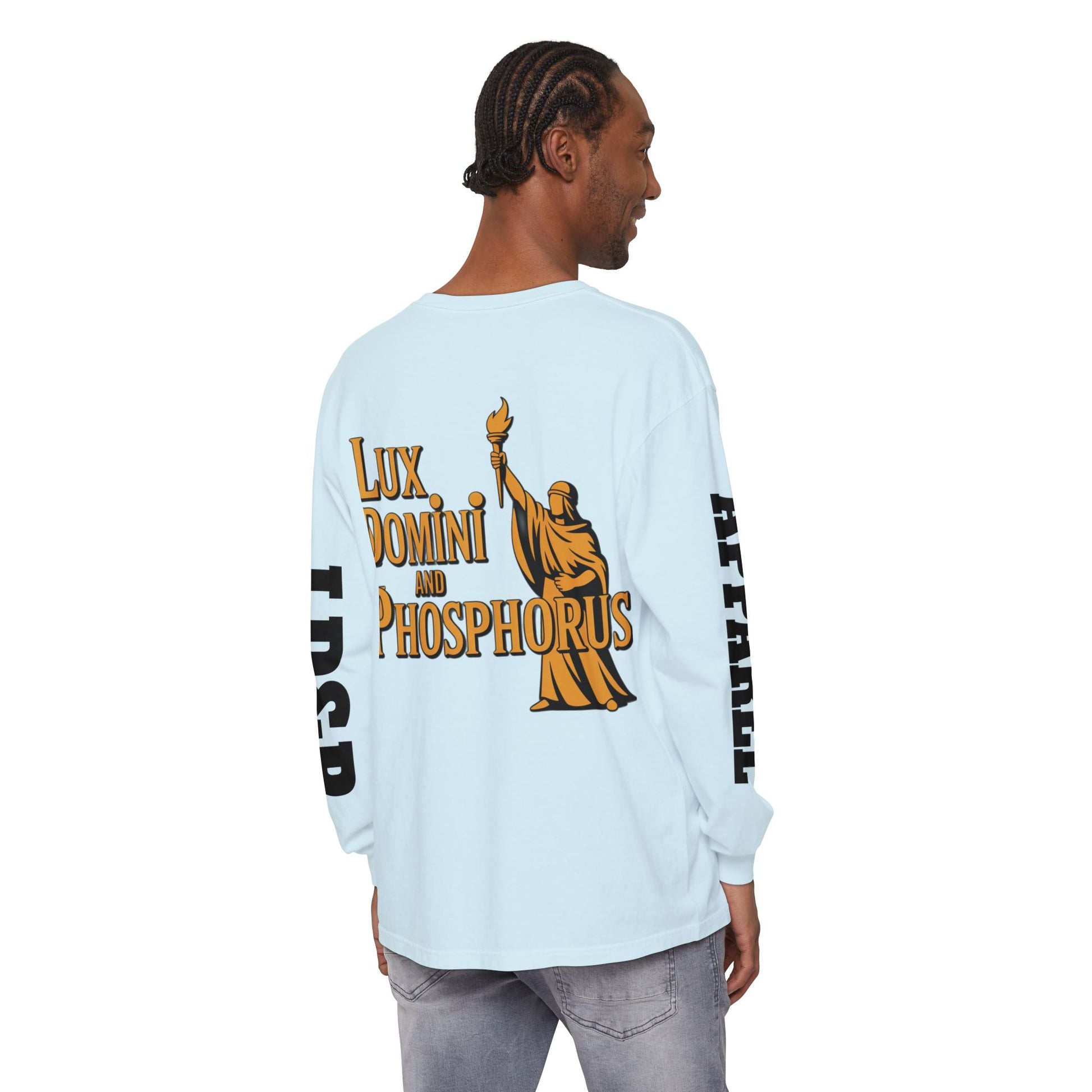 Long Sleeve T-Shirt Lux Domini and Phosphorus LD&P Apparel Design