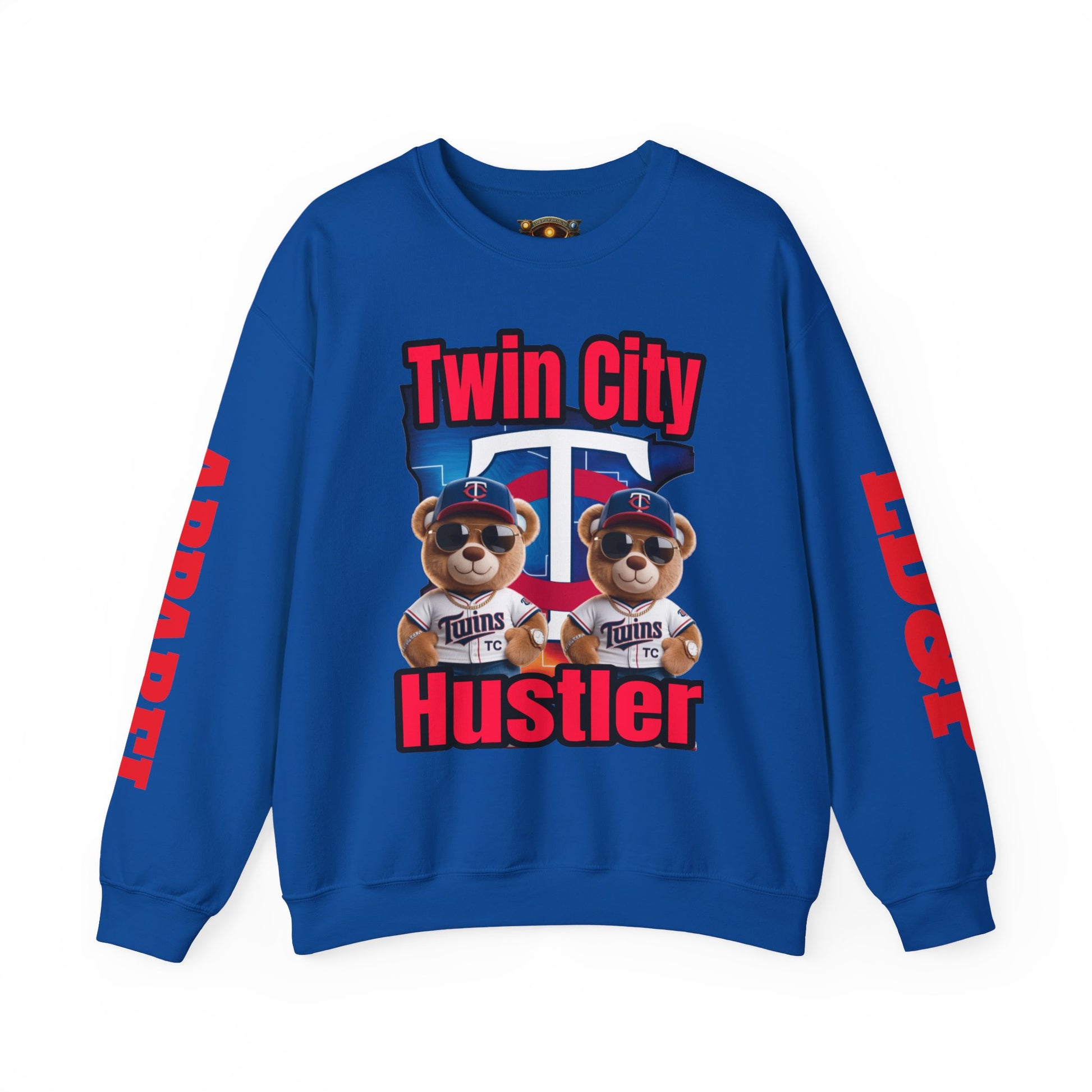 Crewneck Sweatshirt Twin City Hustler LD&P Apparel Design