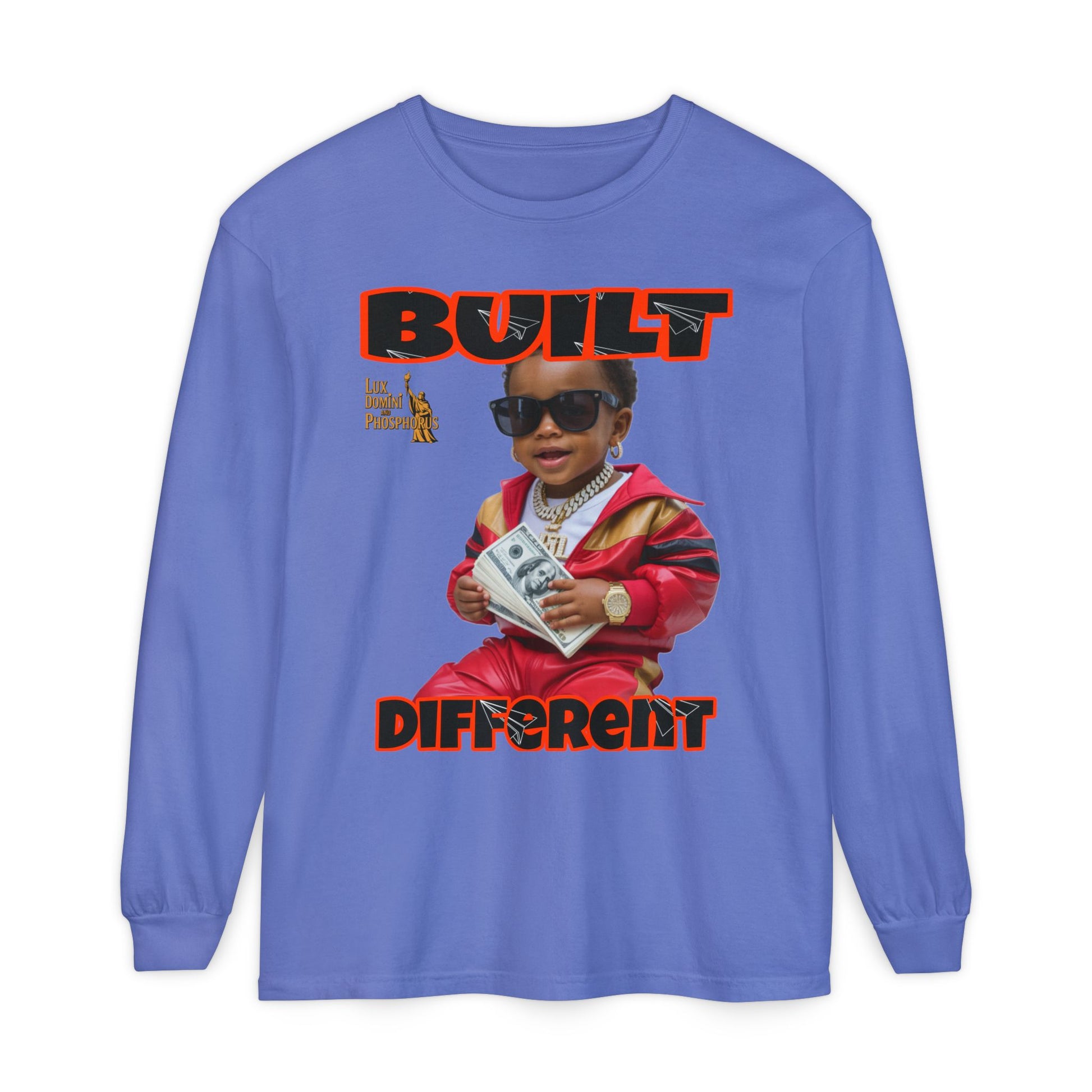 Long Sleeve T-Shirt - Built Different LD&P Apparel Design