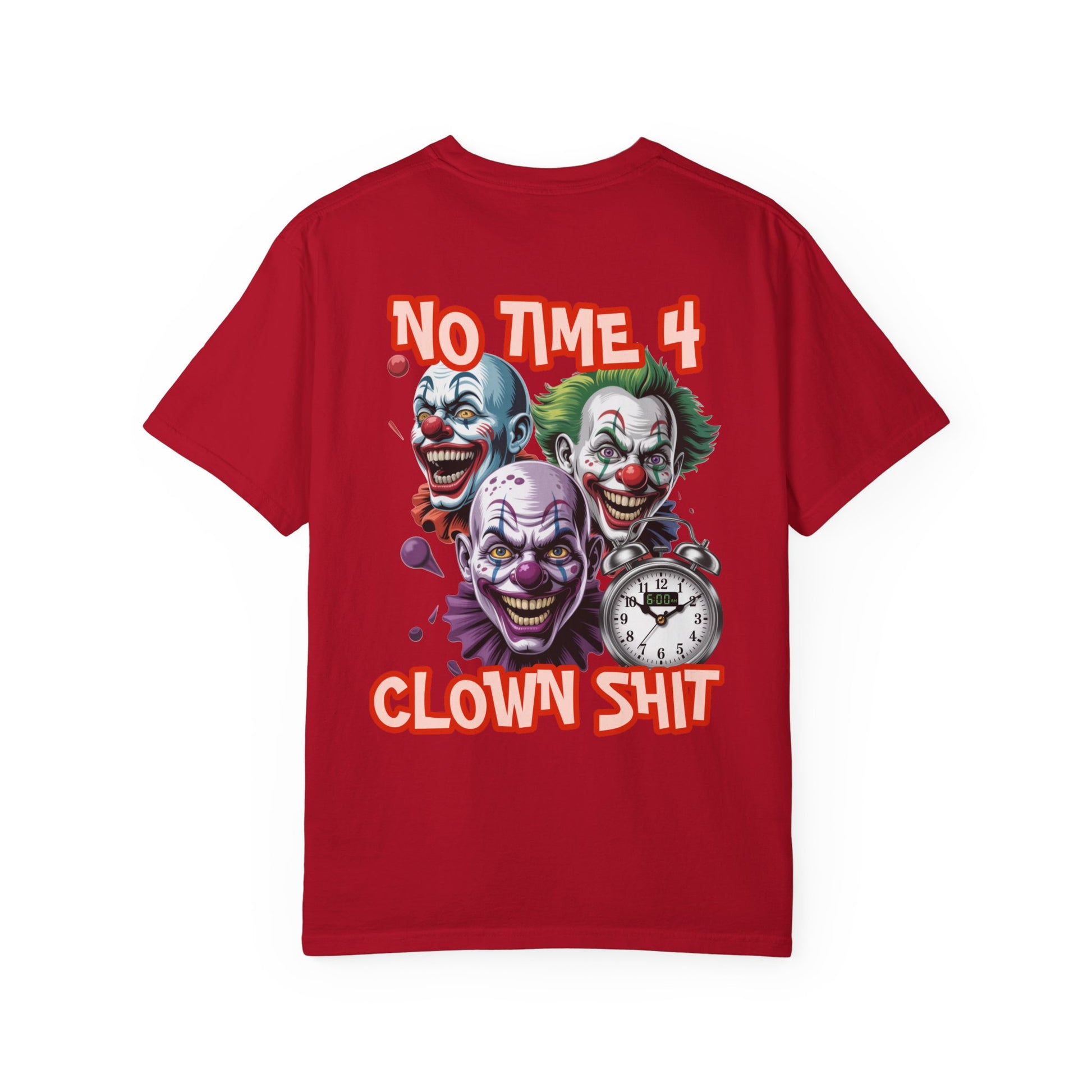 Garment-Dyed T-shirt - Born Hustler Design