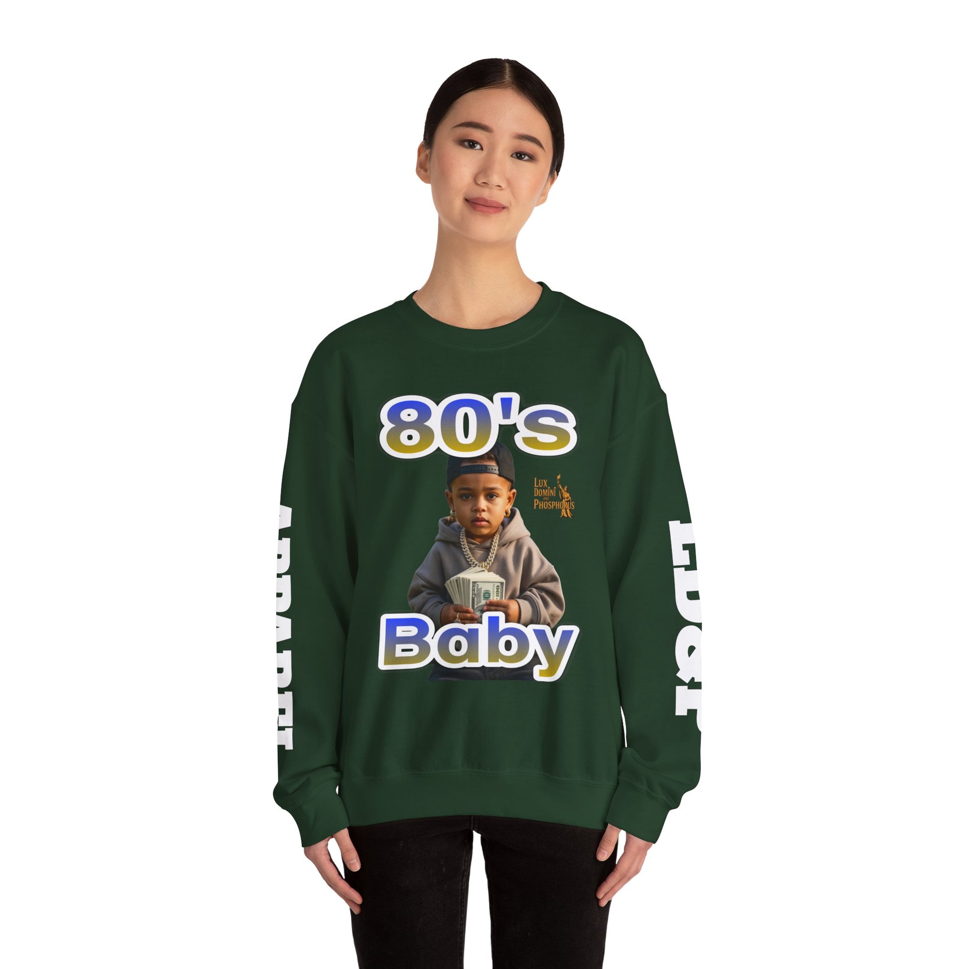 80's Baby Unisex Sweatshirt - LD&P APPAREL