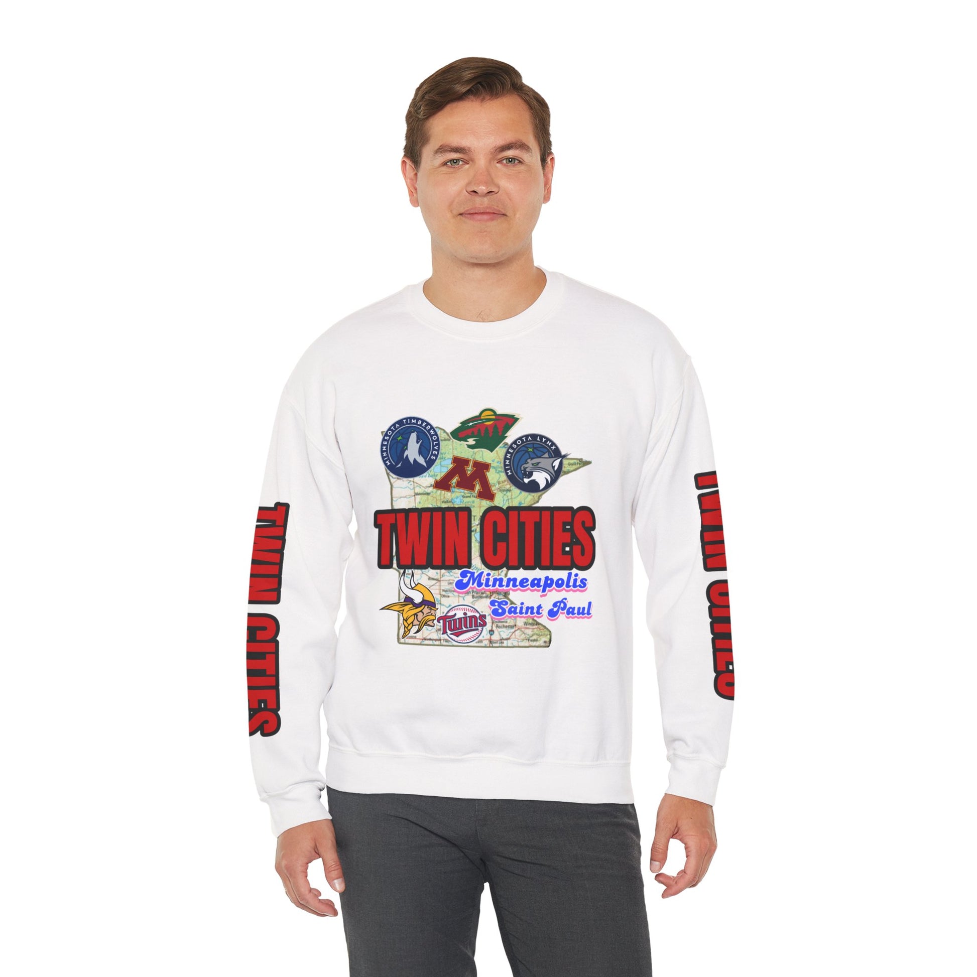 Crewneck Sweatshirt TWIN CITIES Urban Design