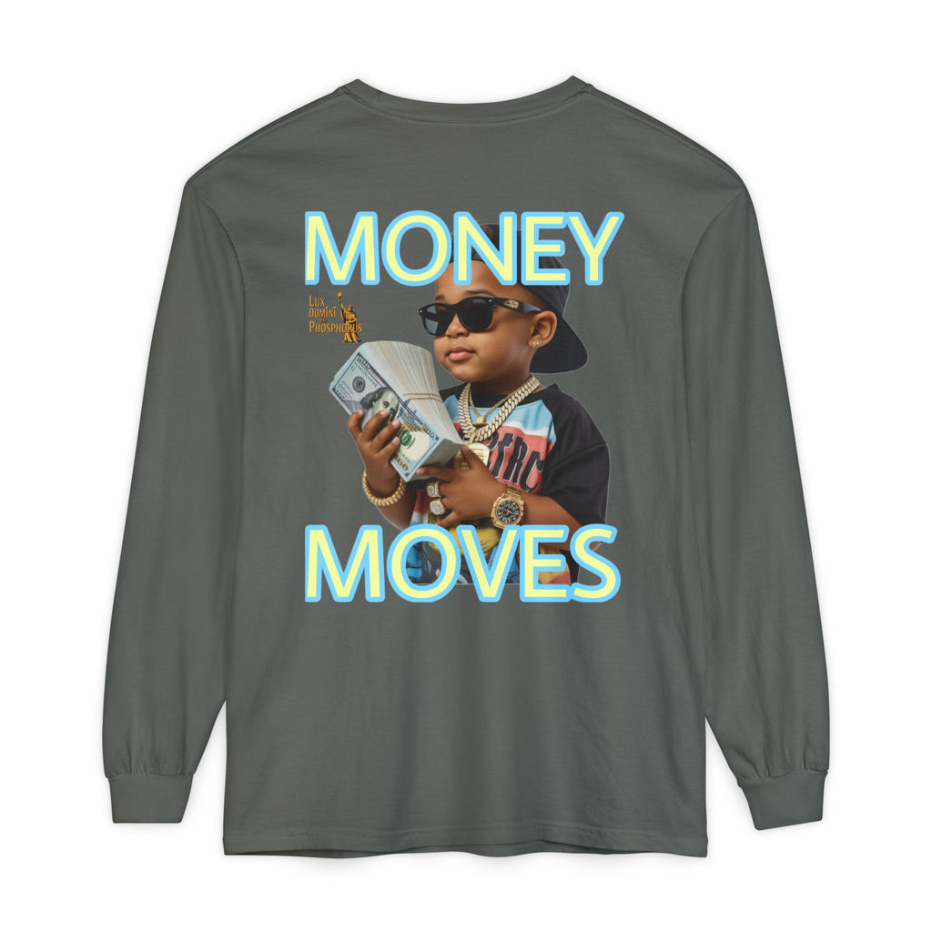 Long Sleeve T-Shirt - Money Moves LD&P APPAREL