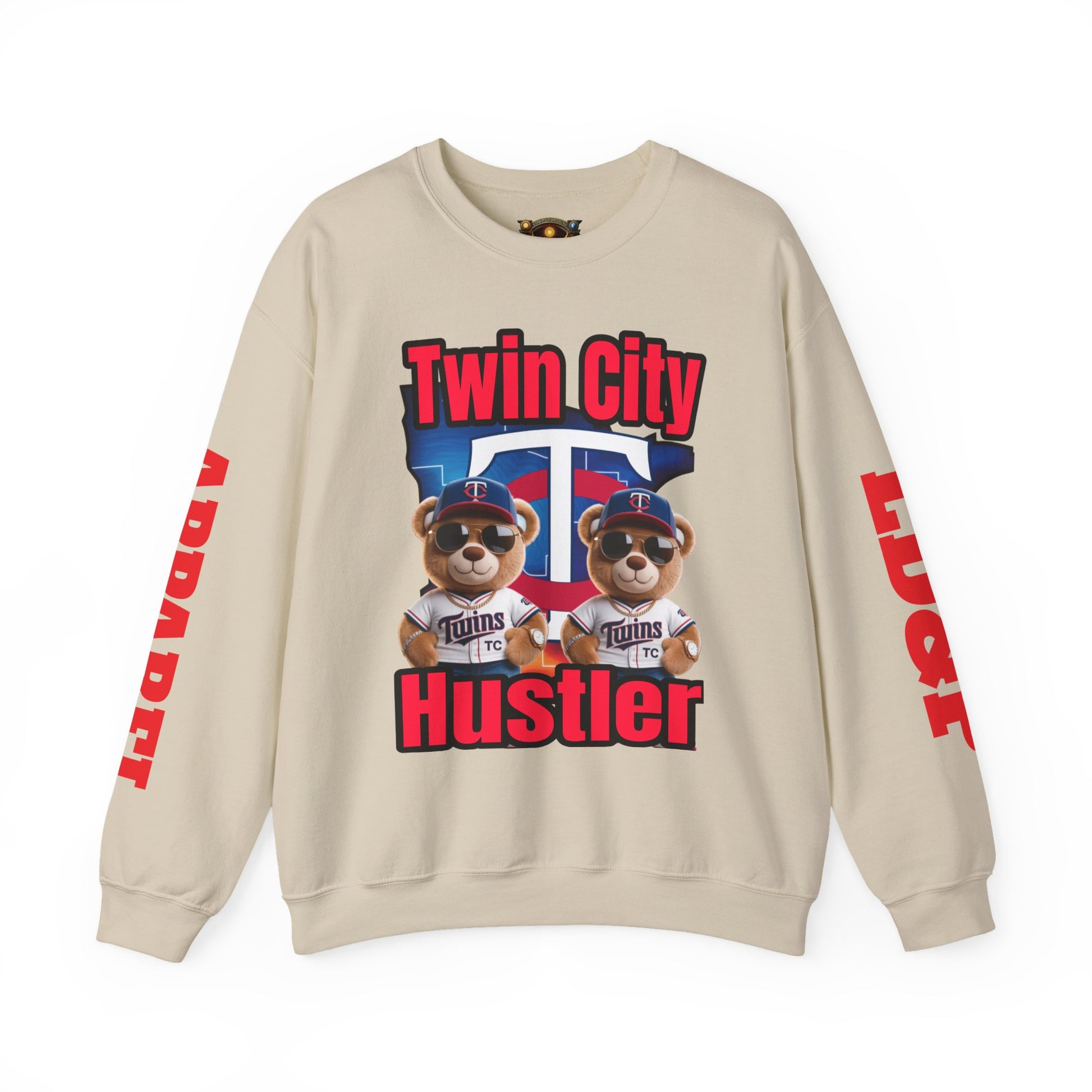 Crewneck Sweatshirt Twin City Hustler LD&P Apparel Design