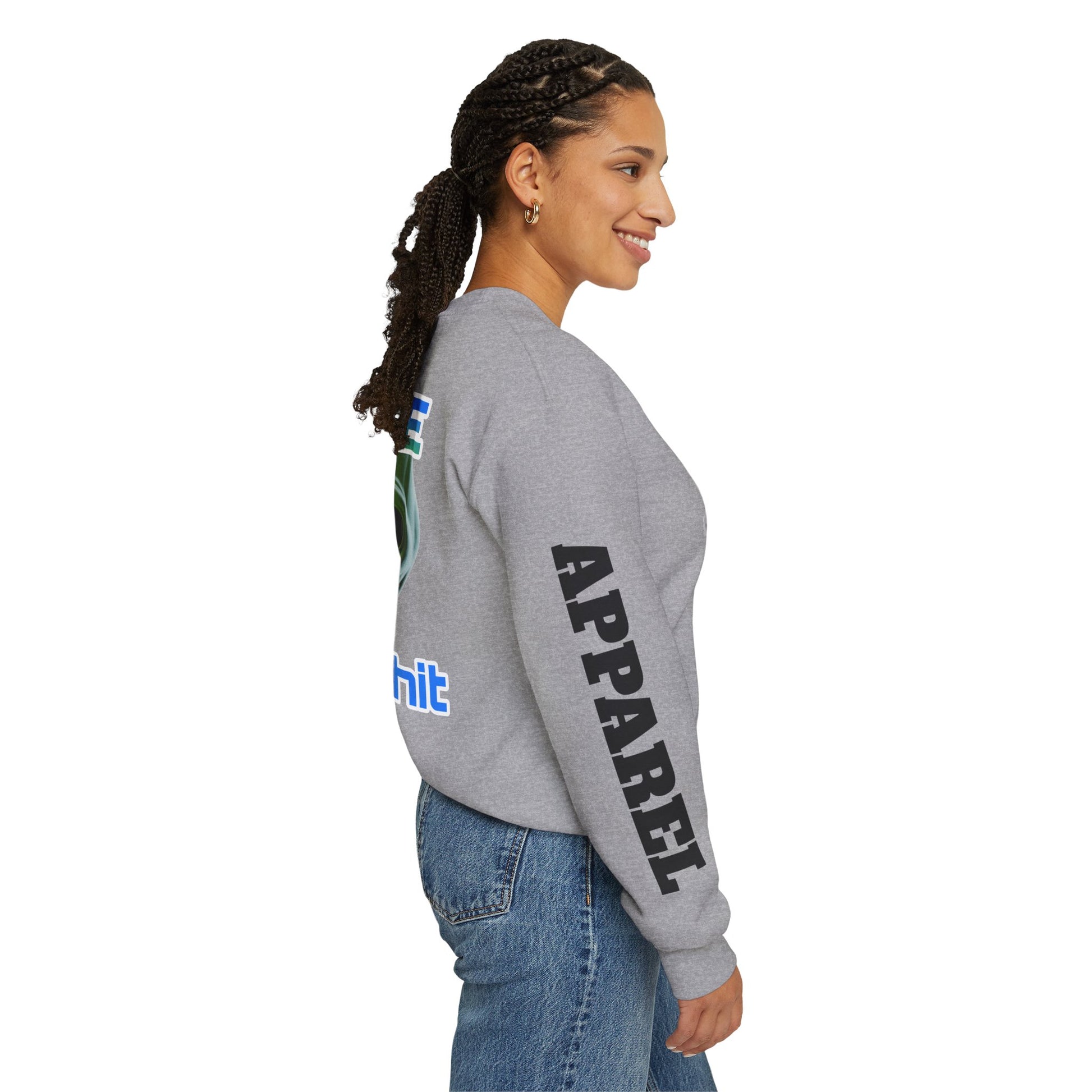 Crewneck Sweatshirt - Smoke That LD&P APPAREL Design