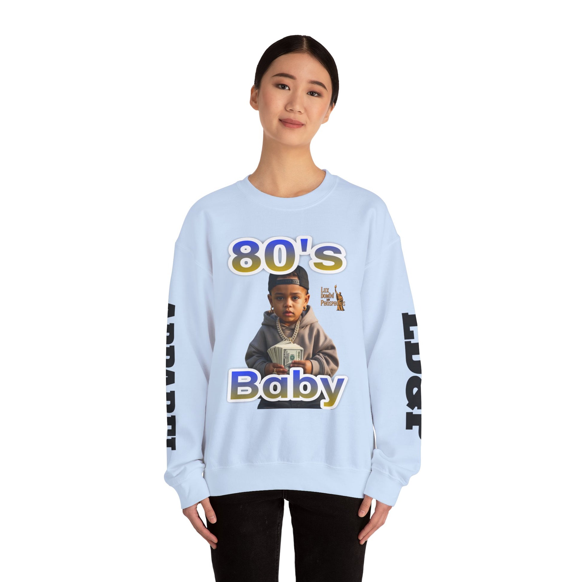 80's Baby Unisex Sweatshirt - LD&P APPAREL