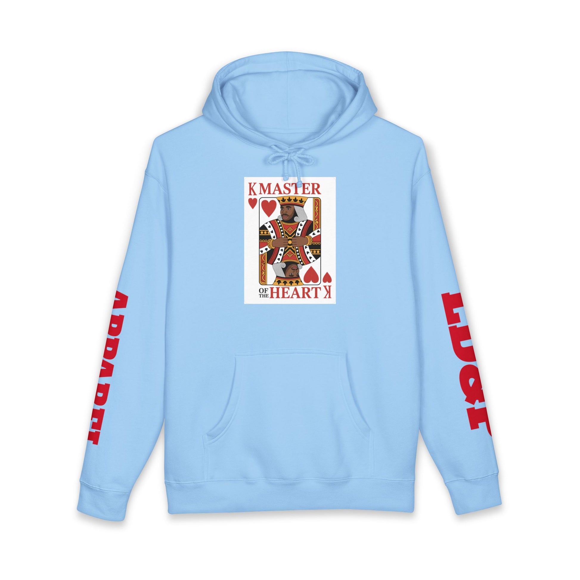 King Of Hearts  Heavyweight Hooded Sweatshirt